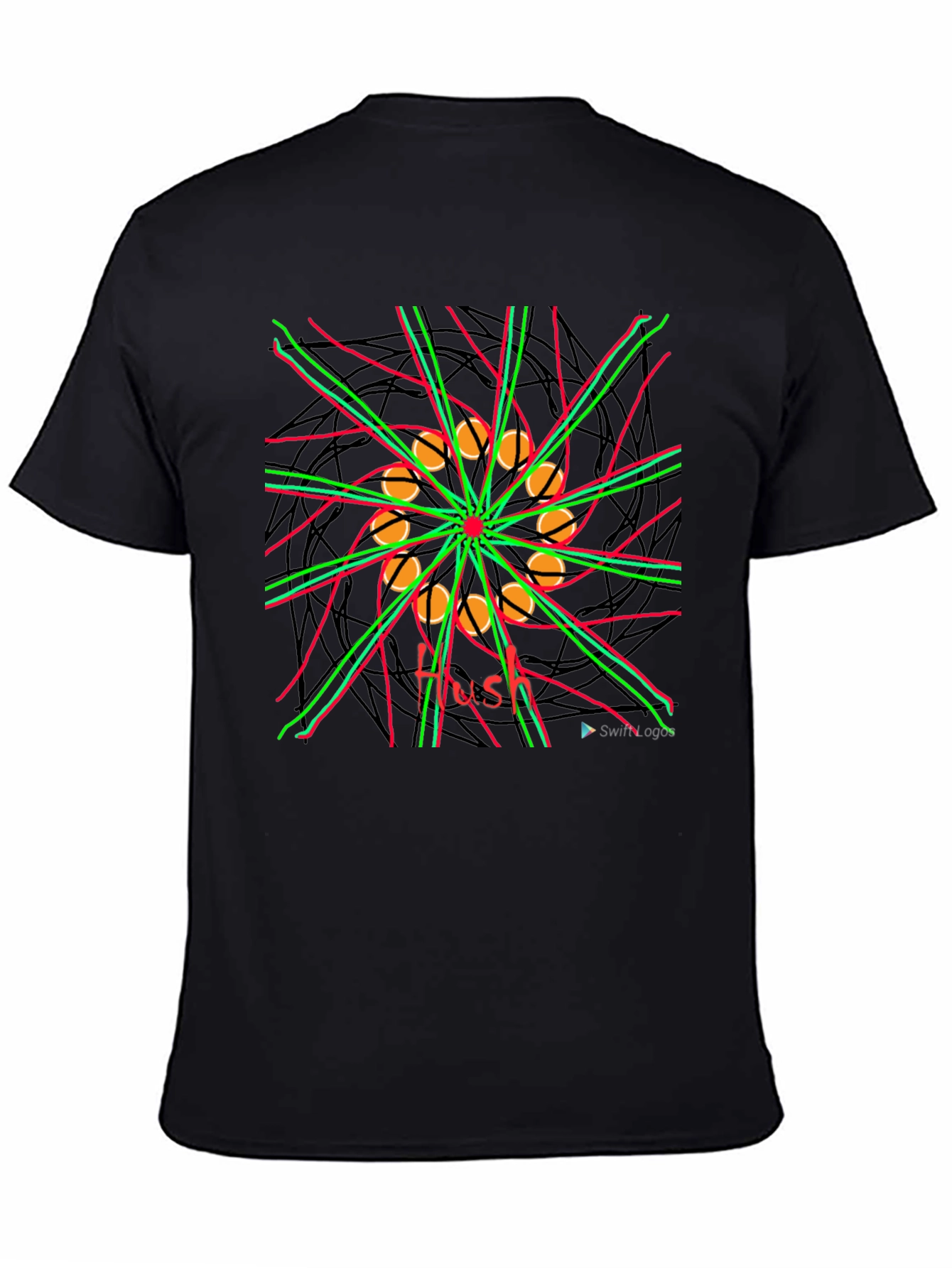 Abstract Graphic Tee - Modern Art Shirt