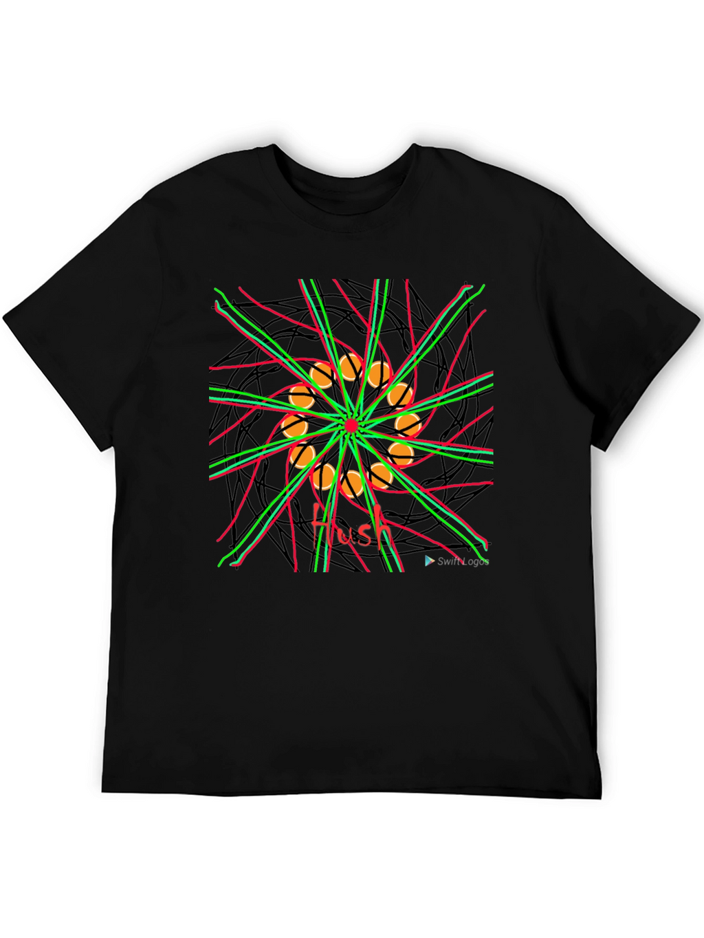 Abstract Graphic Tee - Modern Art Shirt