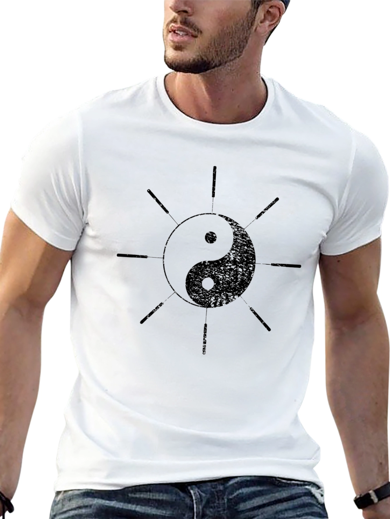 Yin Yang Acupuncture T-Shirt - Balance & Harmony