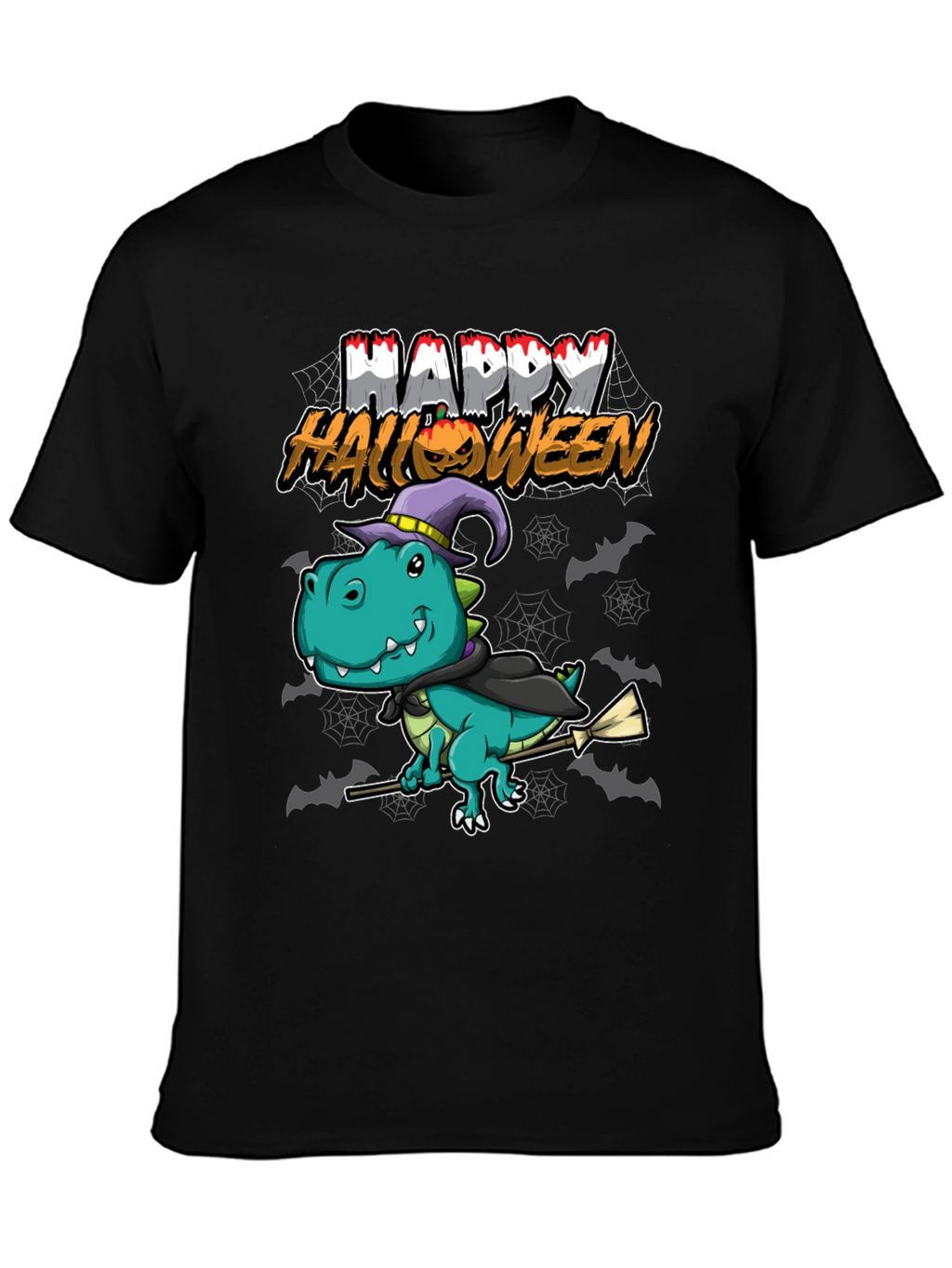 Dinosaur Happy Halloween T-Shirt