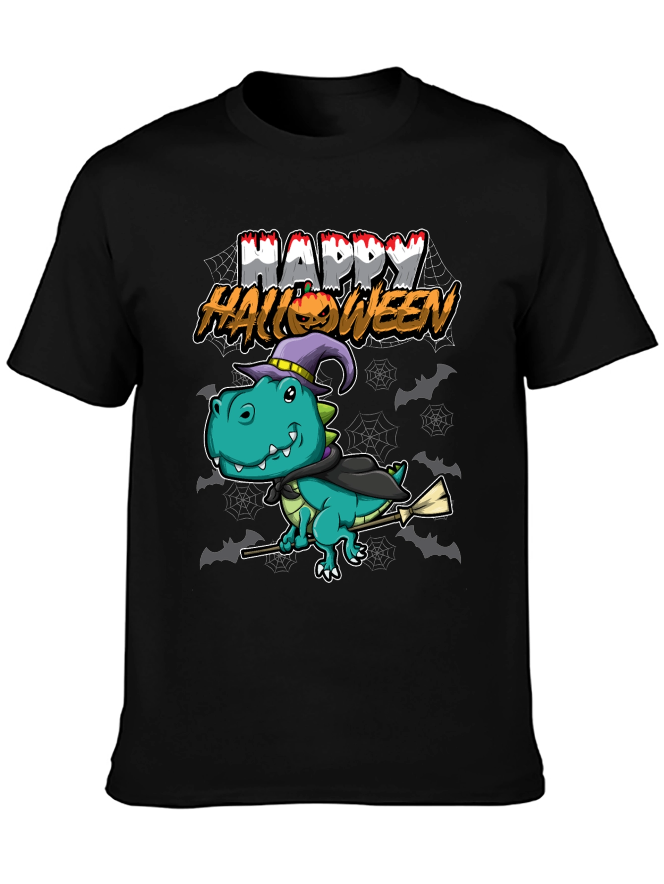 Dinosaur Happy Halloween T-Shirt