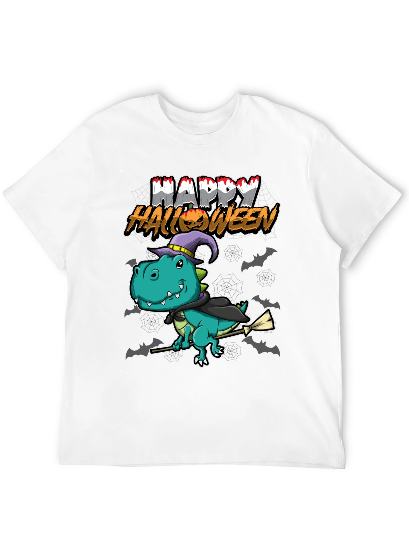 Dinosaur Happy Halloween T-Shirt