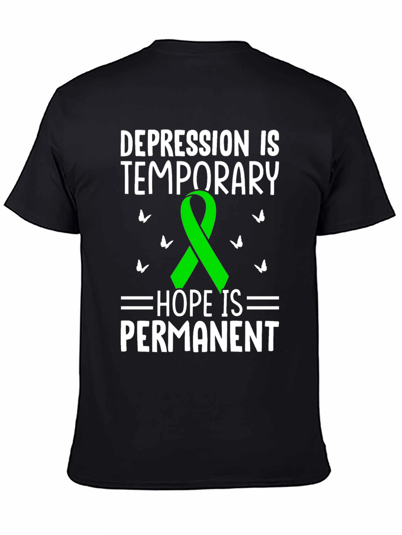 Depression Awareness T-Shirt - Hope is Permanent