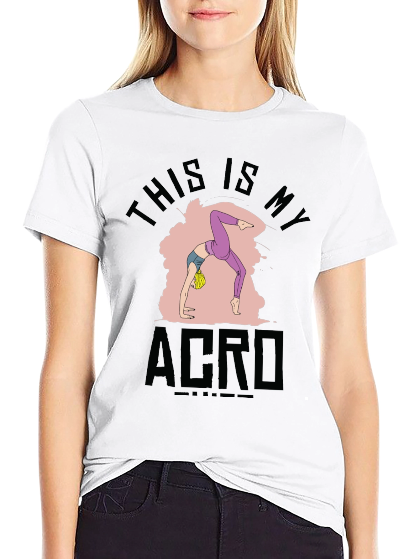 Acro Yoga Black T-Shirt