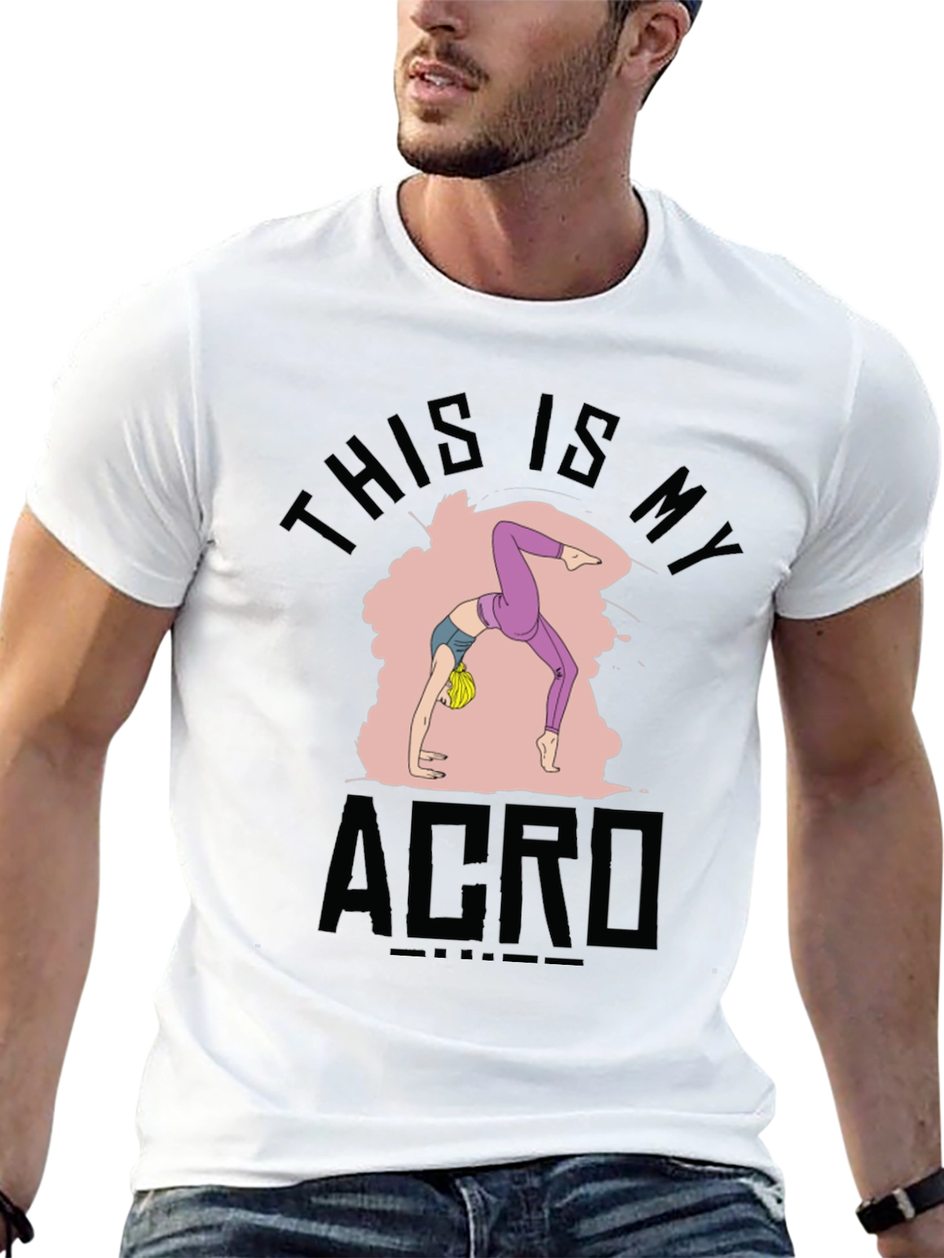 Acro Yoga Black T-Shirt