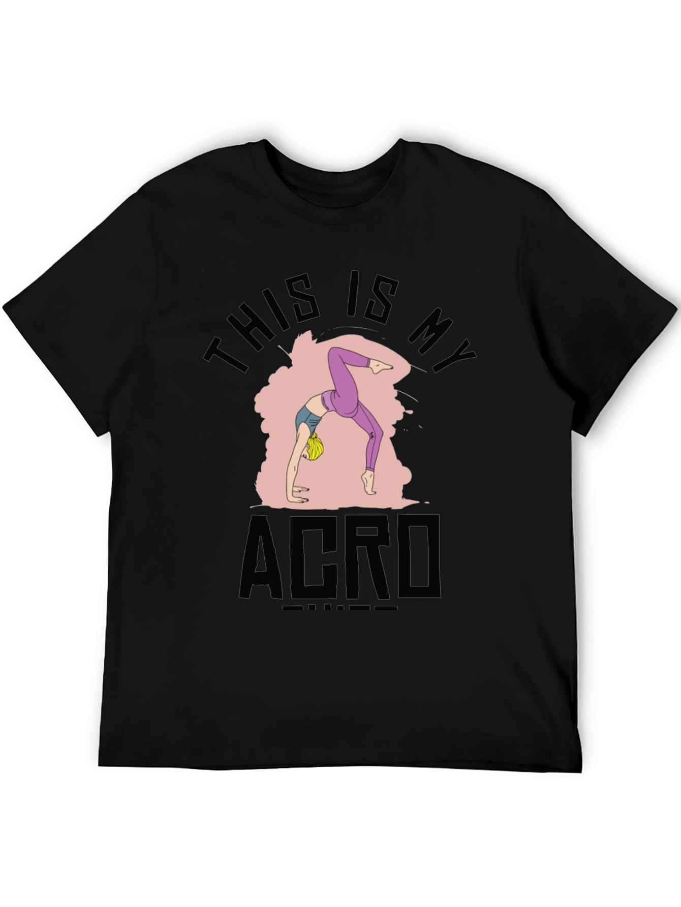 Acro Yoga Black T-Shirt