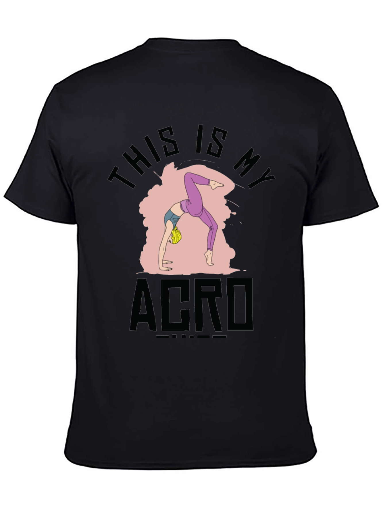 Acro Yoga Black T-Shirt