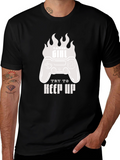 Gamer Girl Try To Keep Up Black T-Shirt