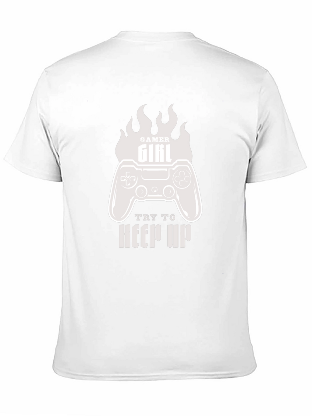 Gamer Girl Try To Keep Up Black T-Shirt