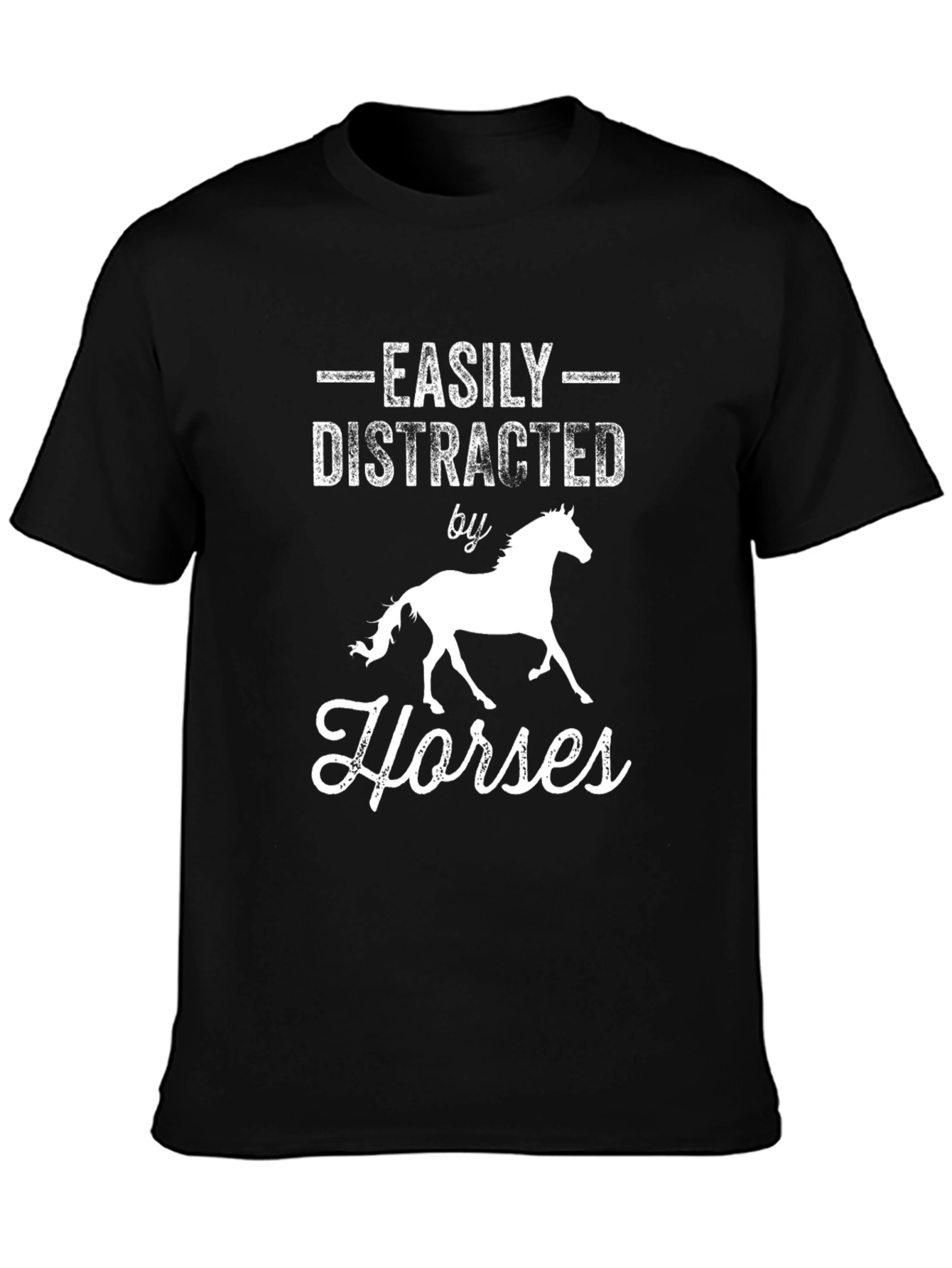 Easily Distracted by Horses T-Shirt
