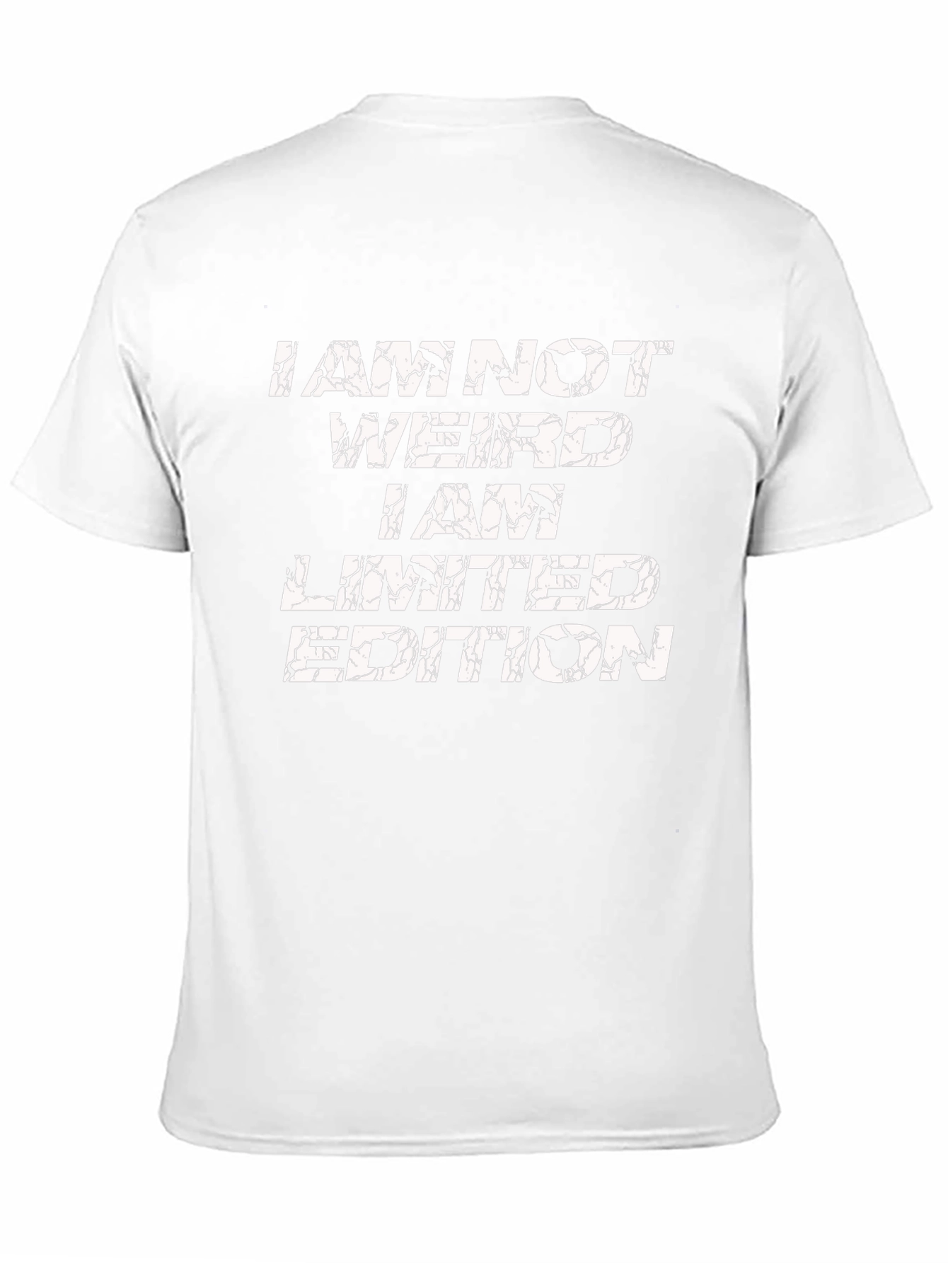 I Am Not Weird Limited Edition Graphic Tee