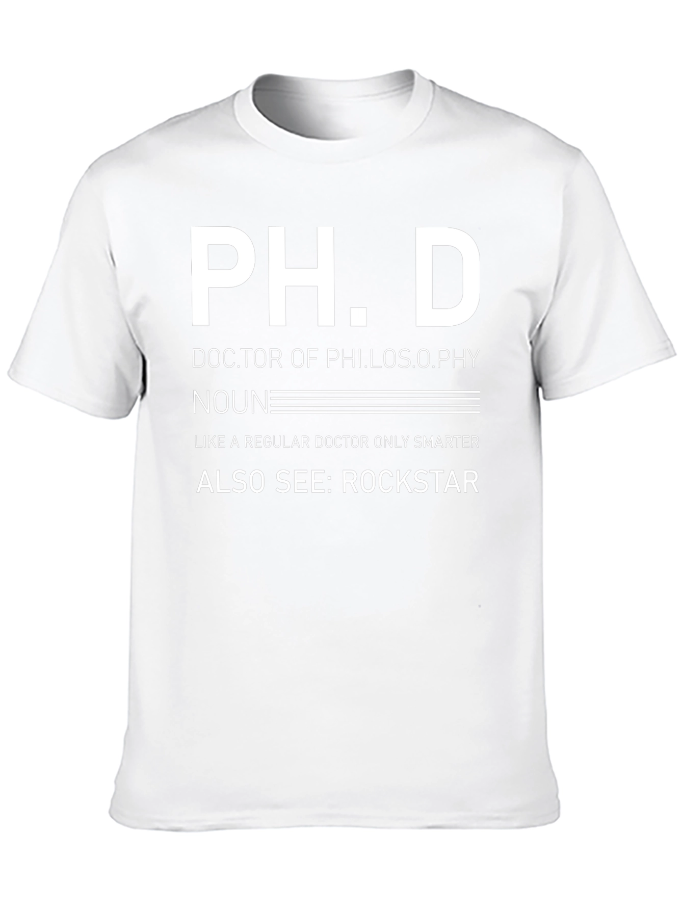 Ph.D. Definition Black T-Shirt