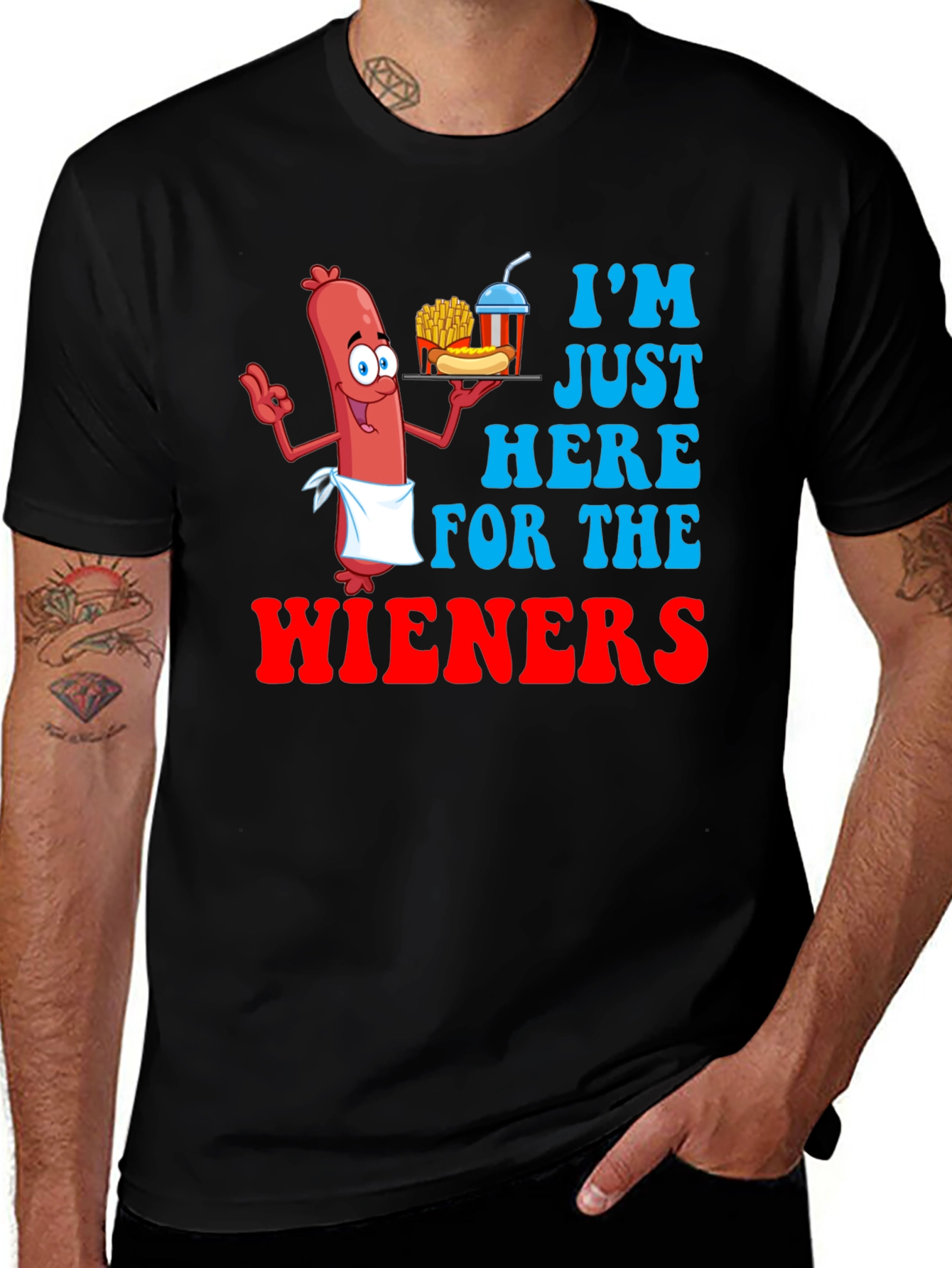 Wiener Lover T-Shirt - Funny Hot Dog Tee