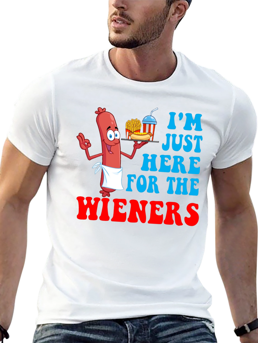 Wiener Lover T-Shirt - Funny Hot Dog Tee