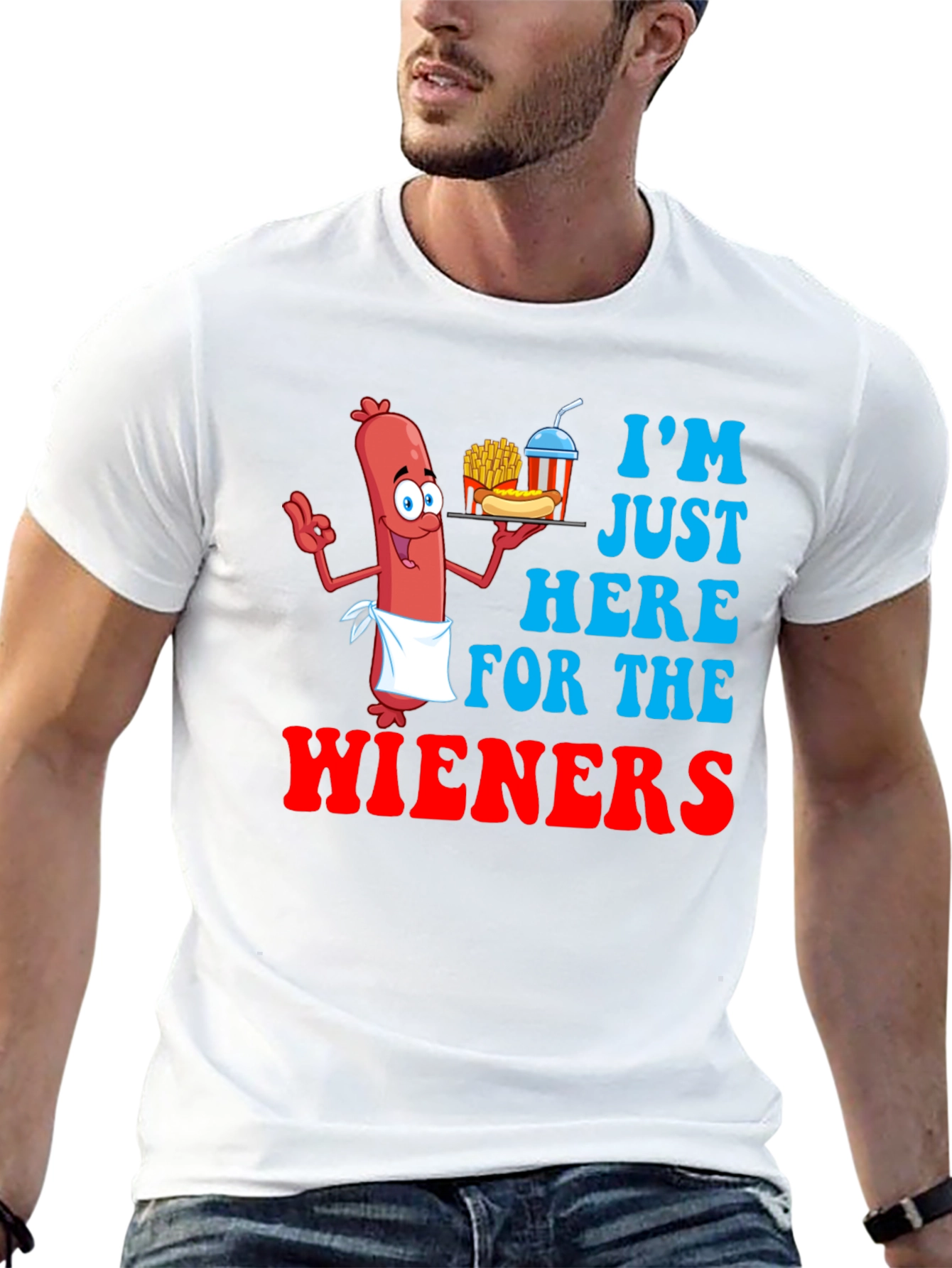 Wiener Lover T-Shirt - Funny Hot Dog Tee