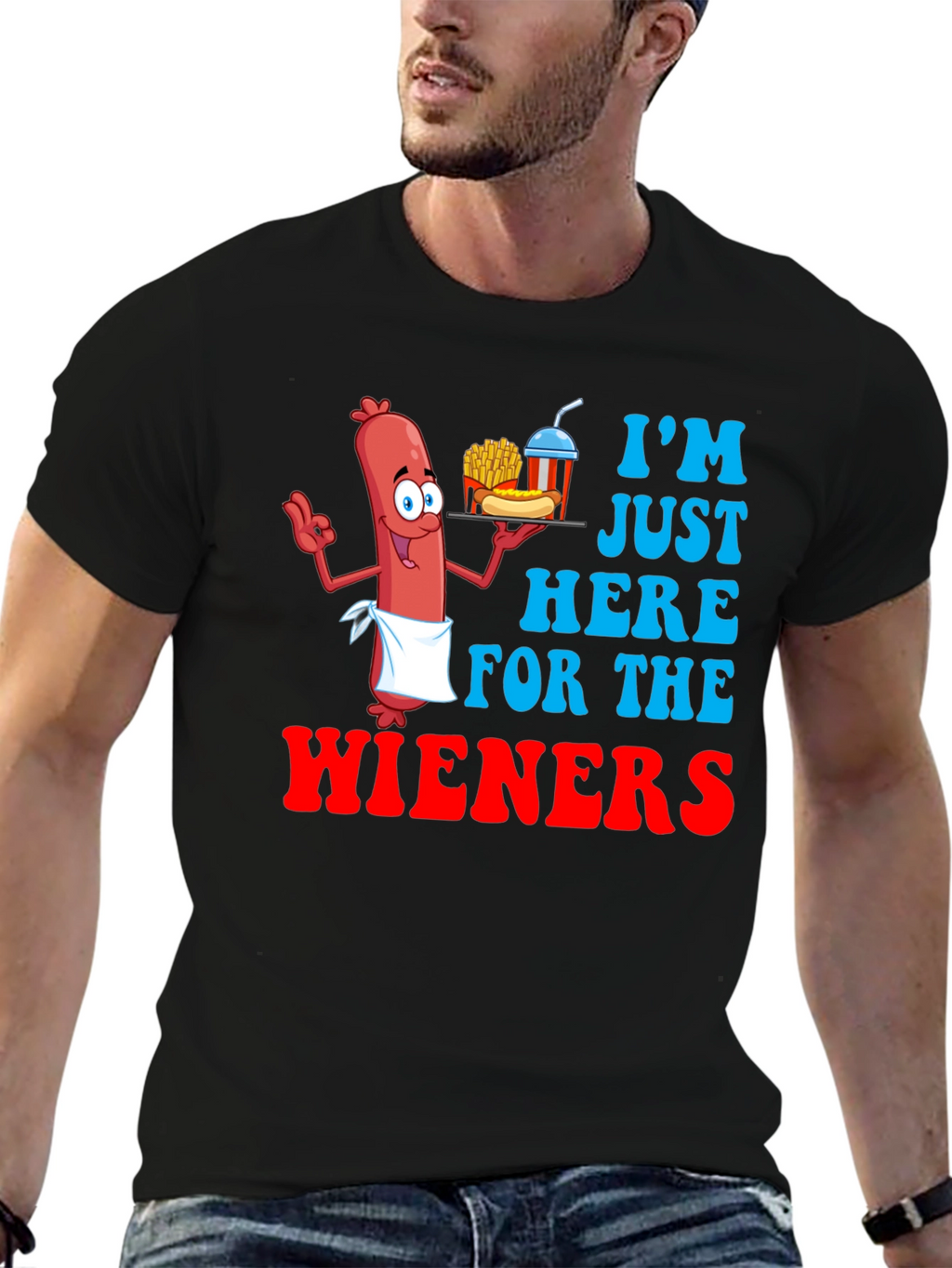 Wiener Lover T-Shirt - Funny Hot Dog Tee