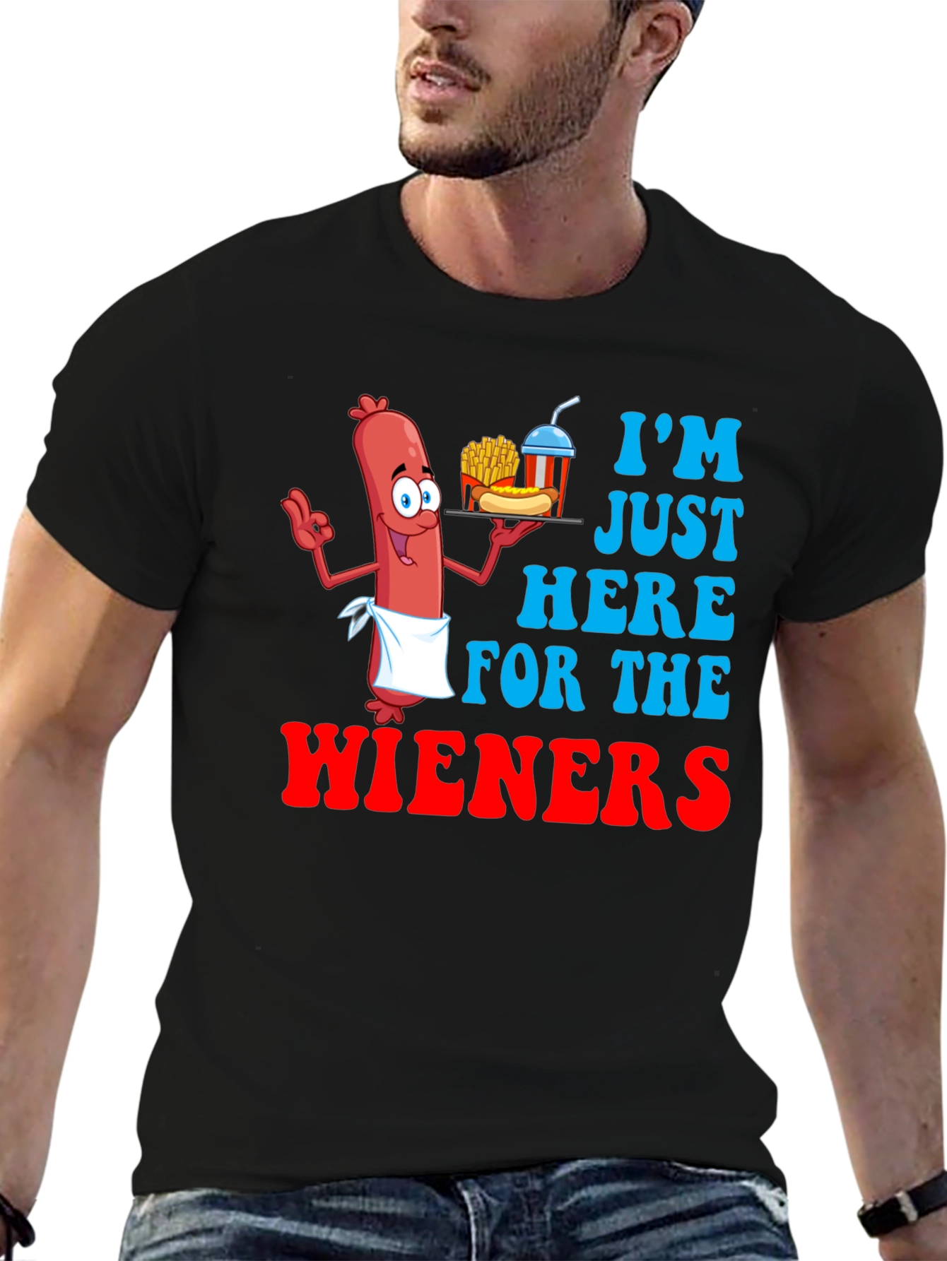 Wiener Lover T-Shirt - Funny Hot Dog Tee