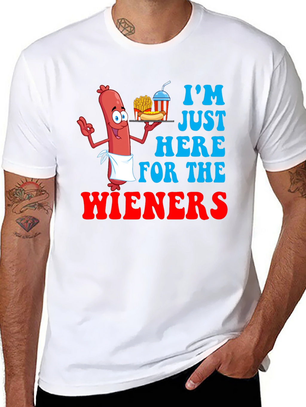 Wiener Lover T-Shirt - Funny Hot Dog Tee