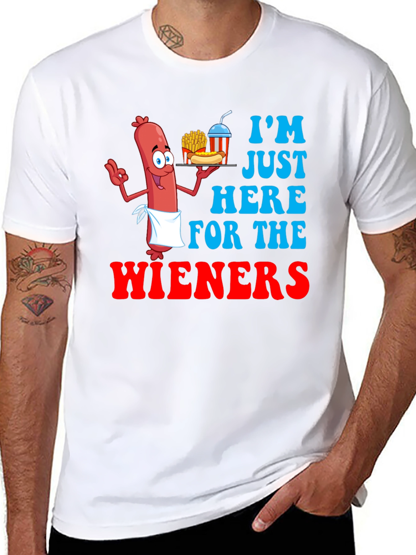 Wiener Lover T-Shirt - Funny Hot Dog Tee