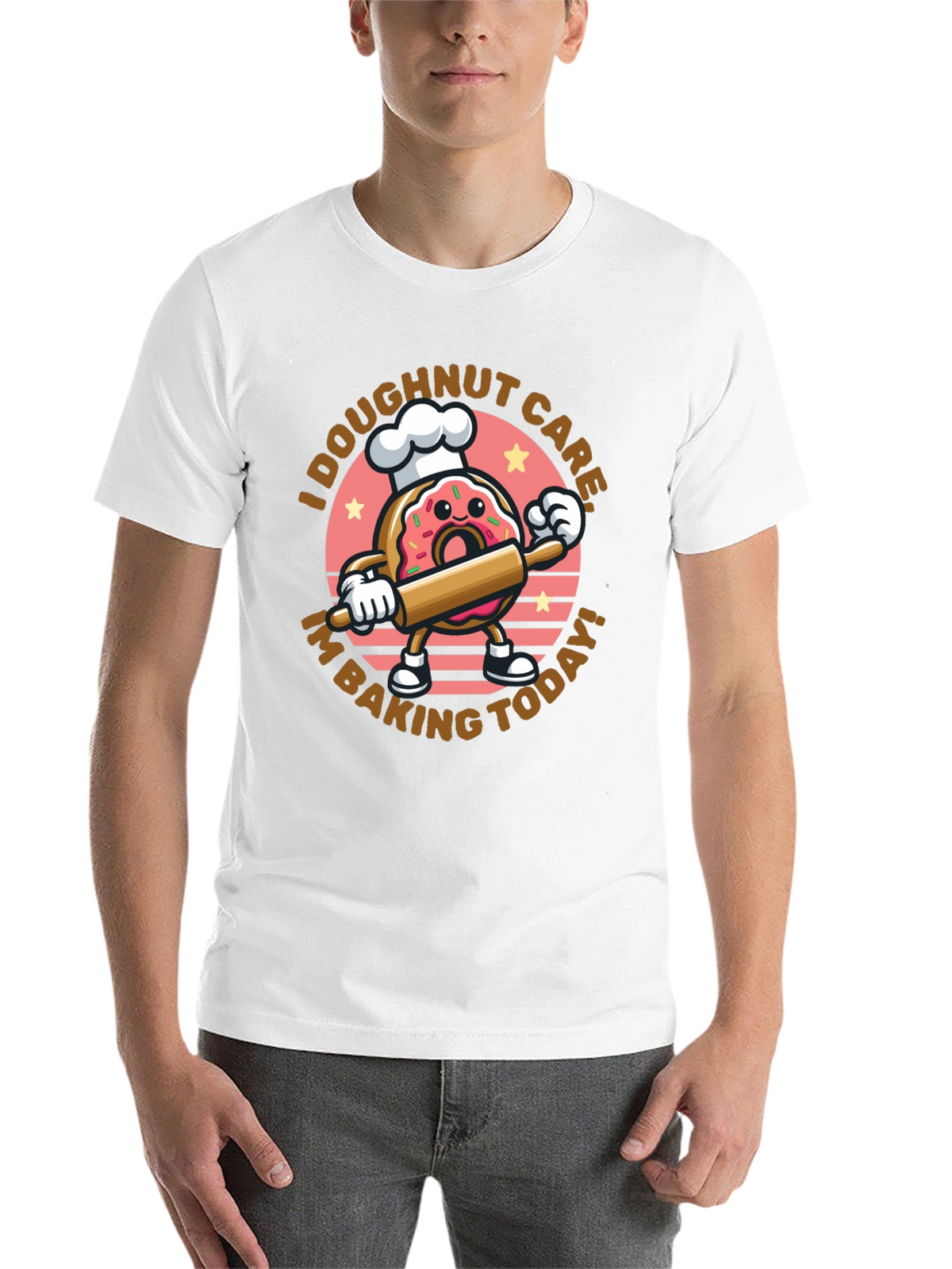 I Doughnut Care Baking T-Shirt Funny Baking Tee