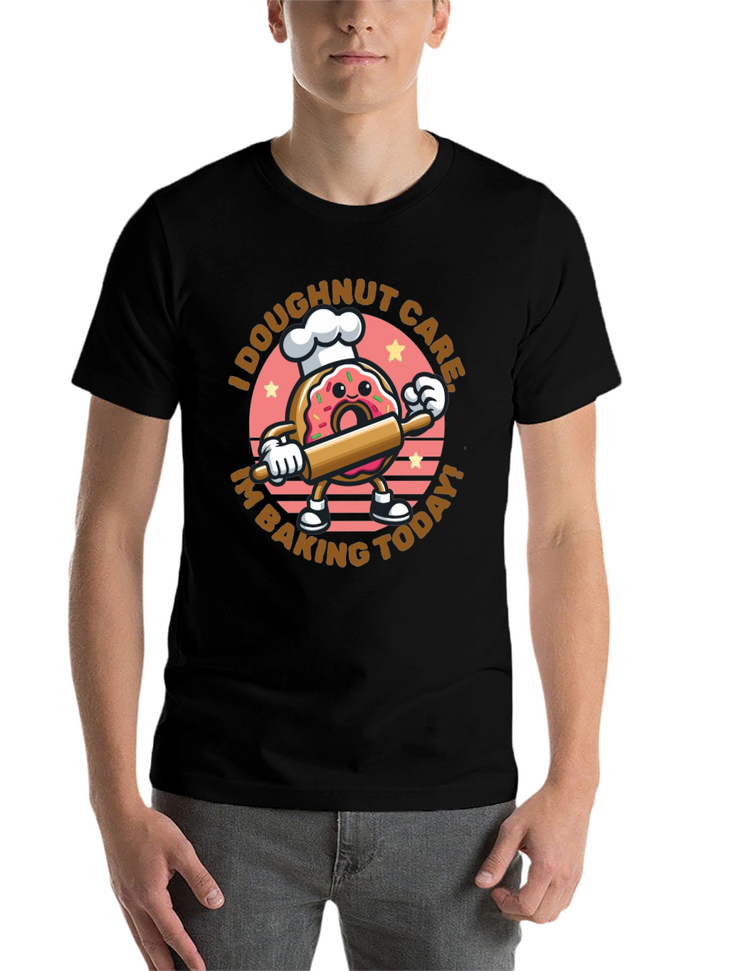 I Doughnut Care Baking T-Shirt Funny Baking Tee