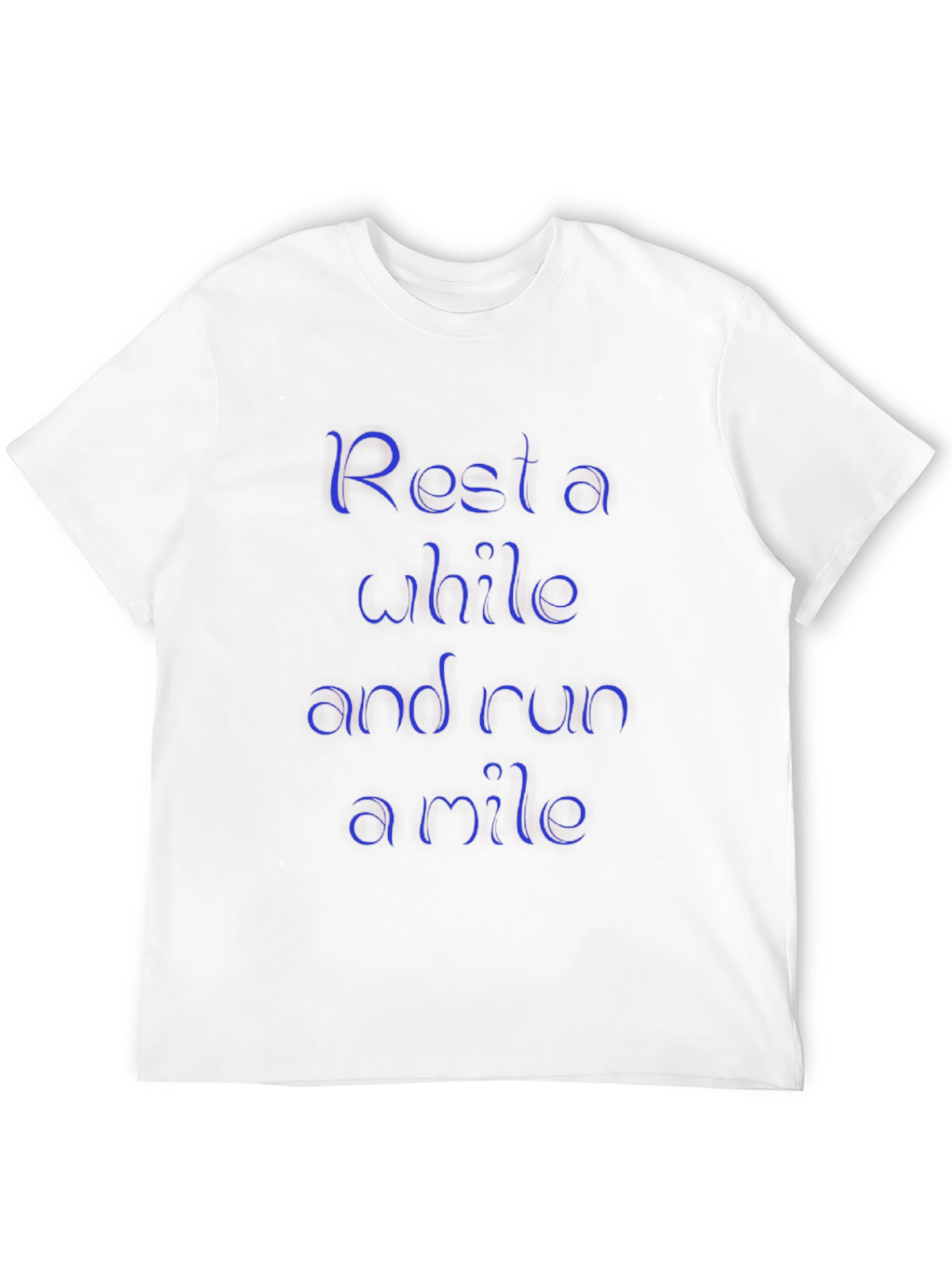 Rest a While and Run a Mile Graphic Tee