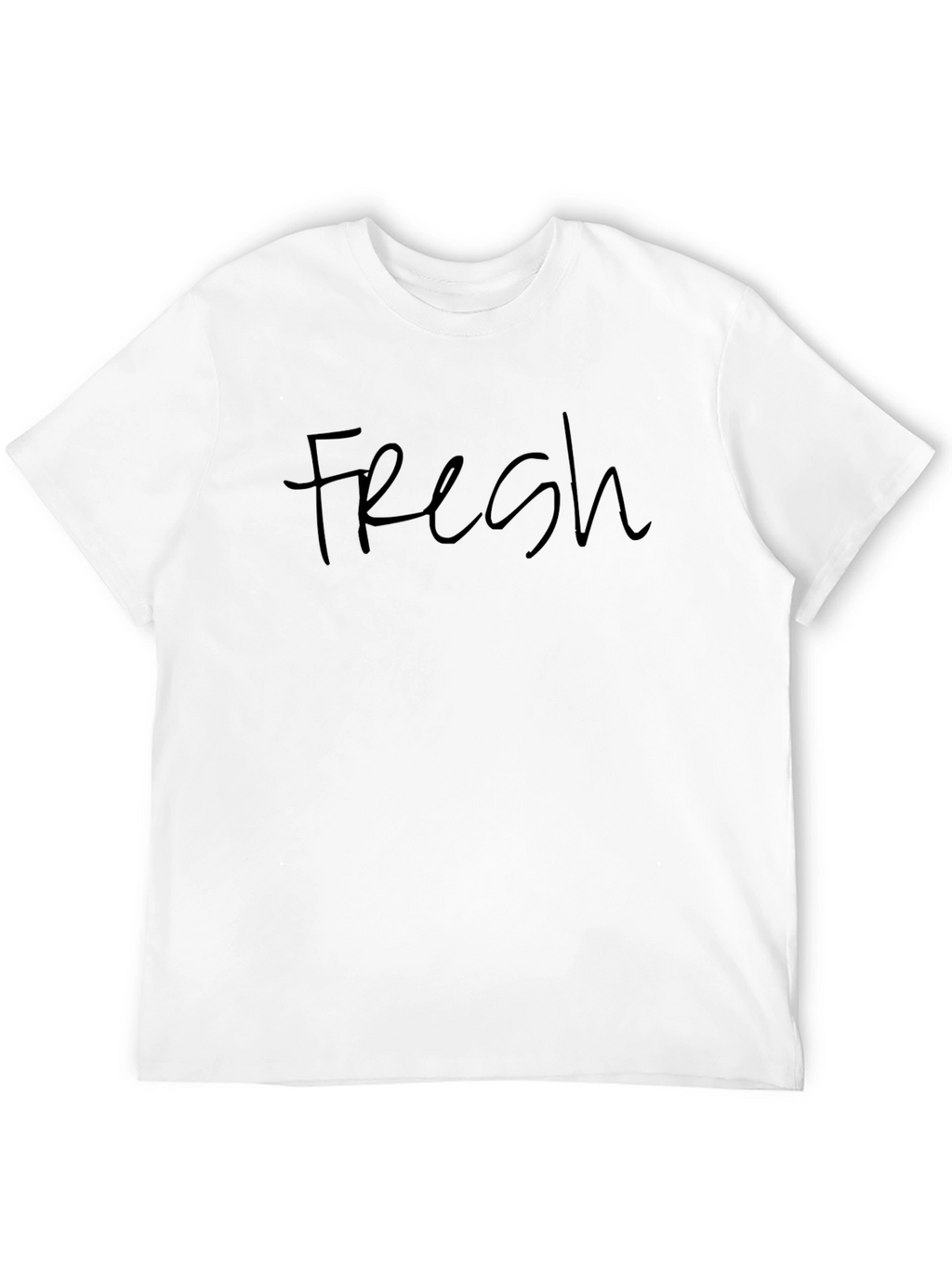 Fresh Graphic Tee - Black Casual Shirt