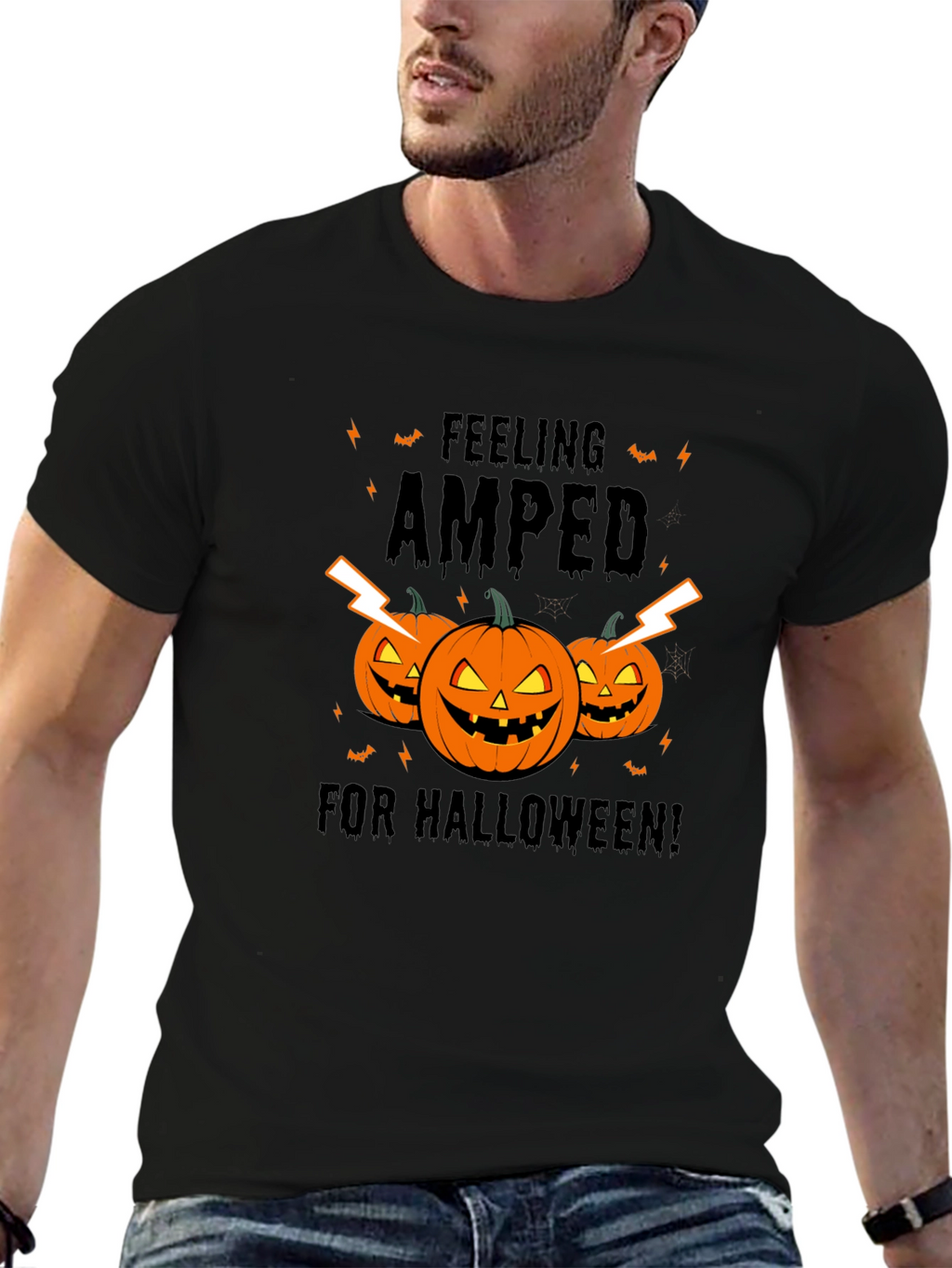 Feeling Amped for Halloween T-Shirt