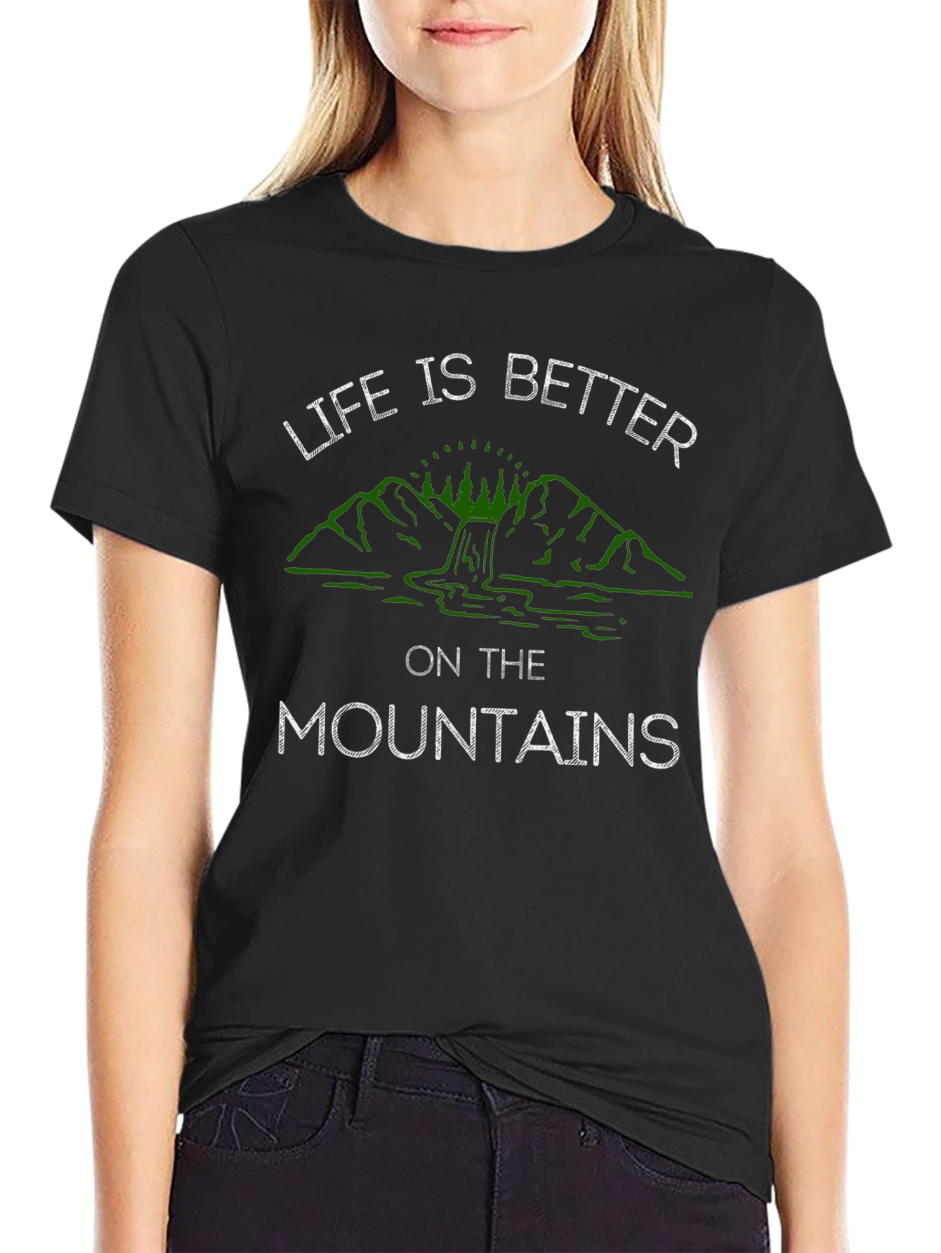 Life is Better on the Mountains T-Shirt