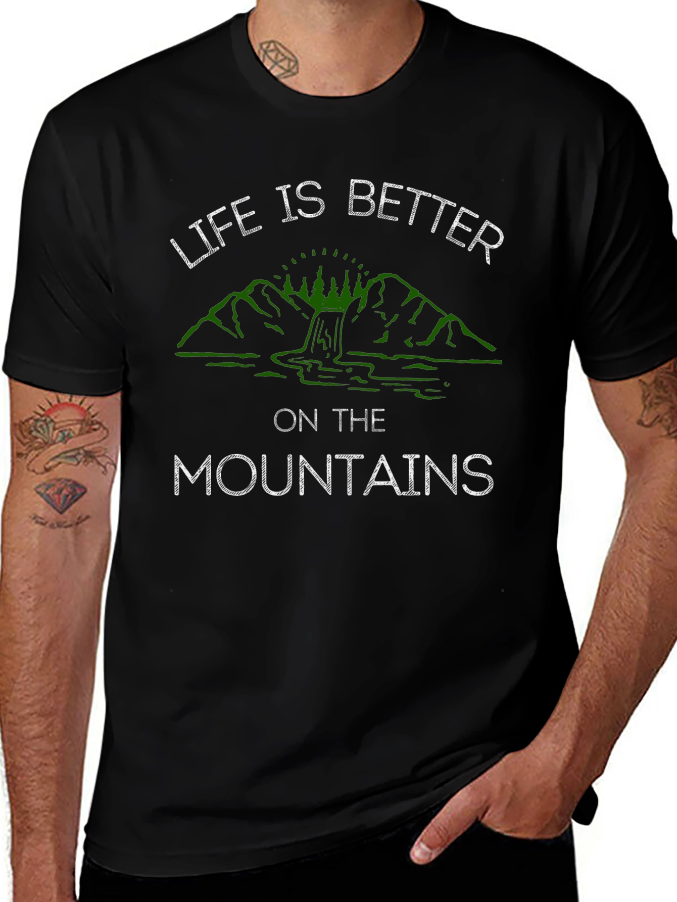 Life is Better on the Mountains T-Shirt