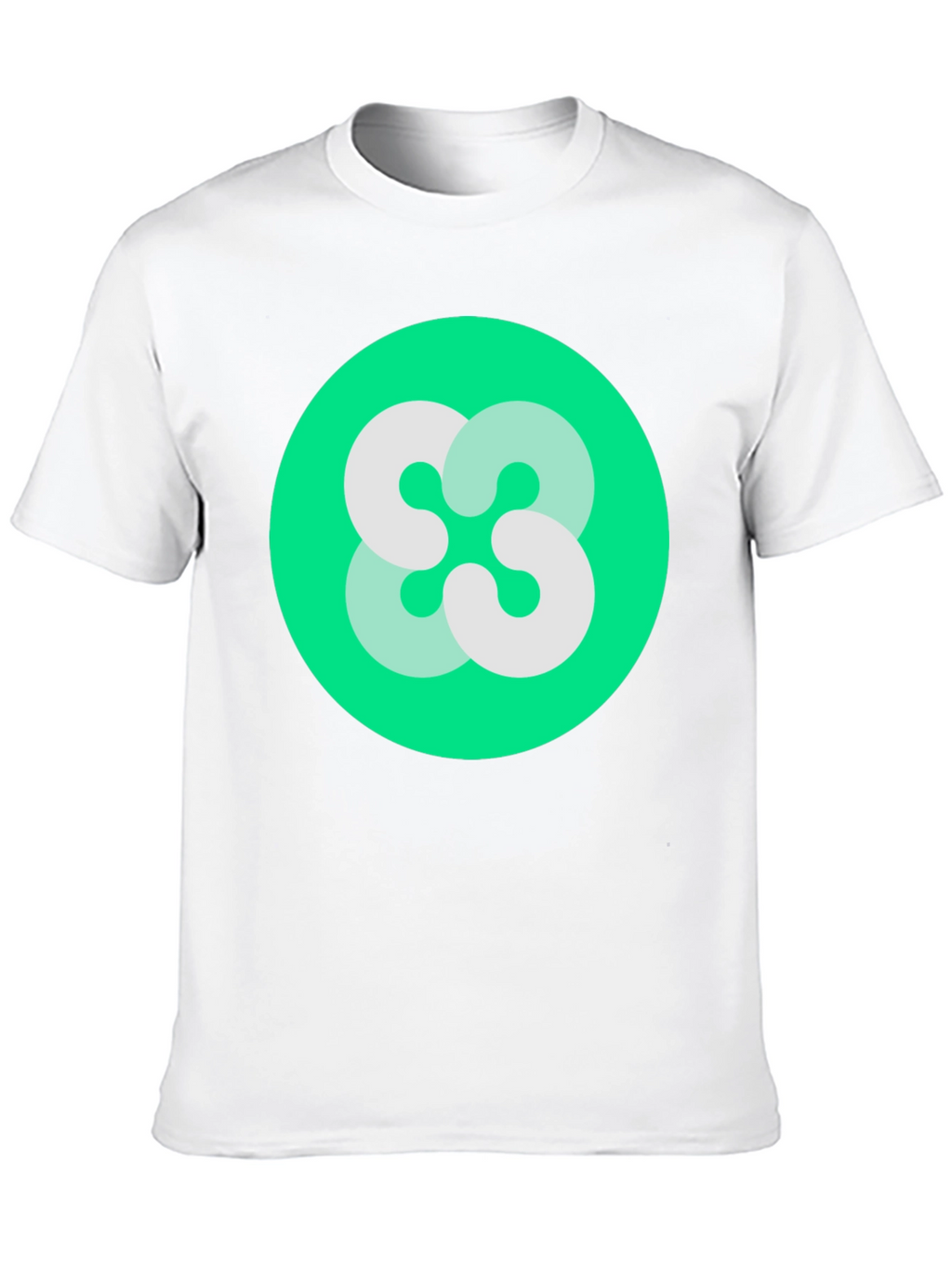 Abstract Logo Black T-Shirt