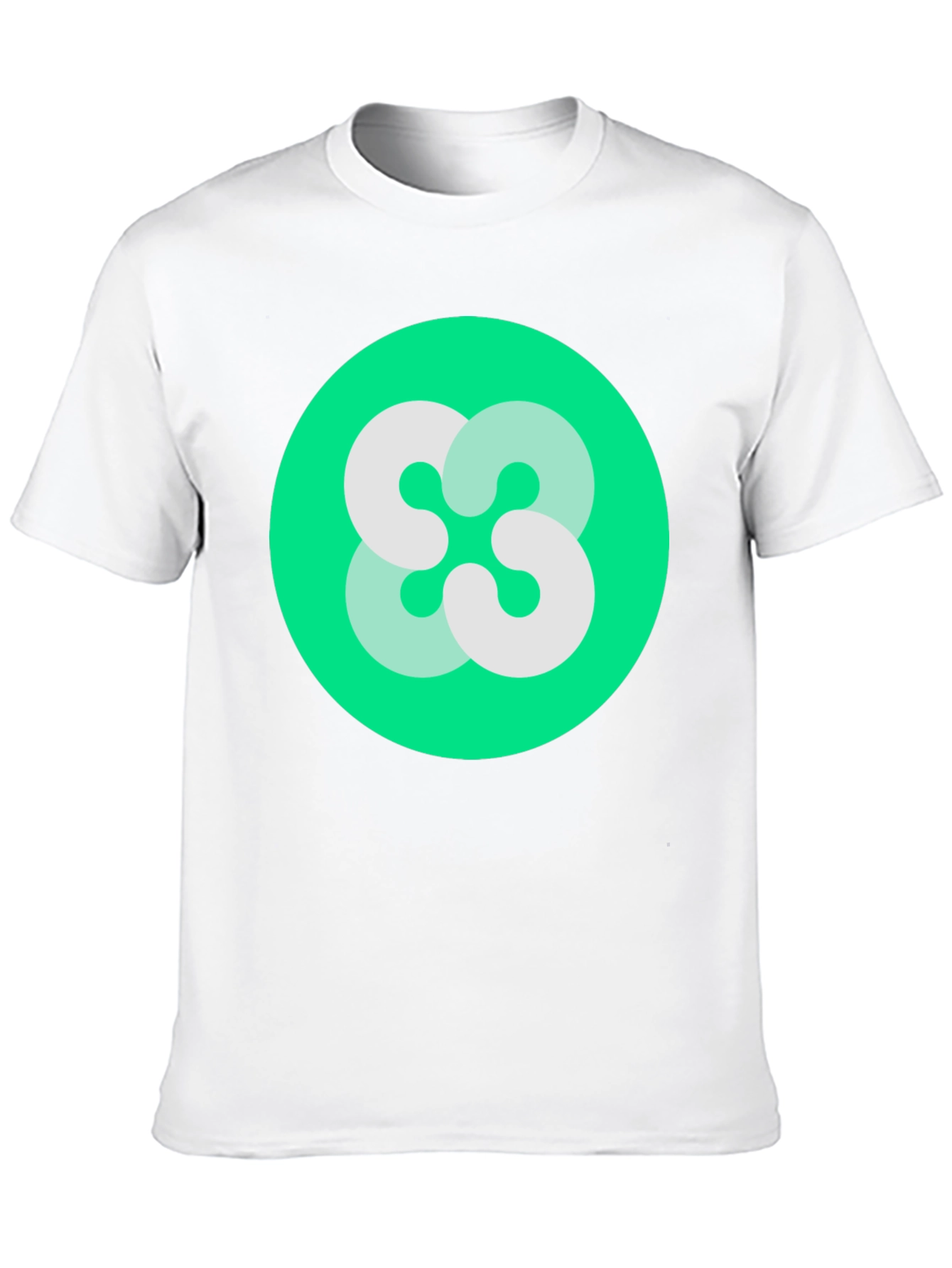 Abstract Logo Black T-Shirt