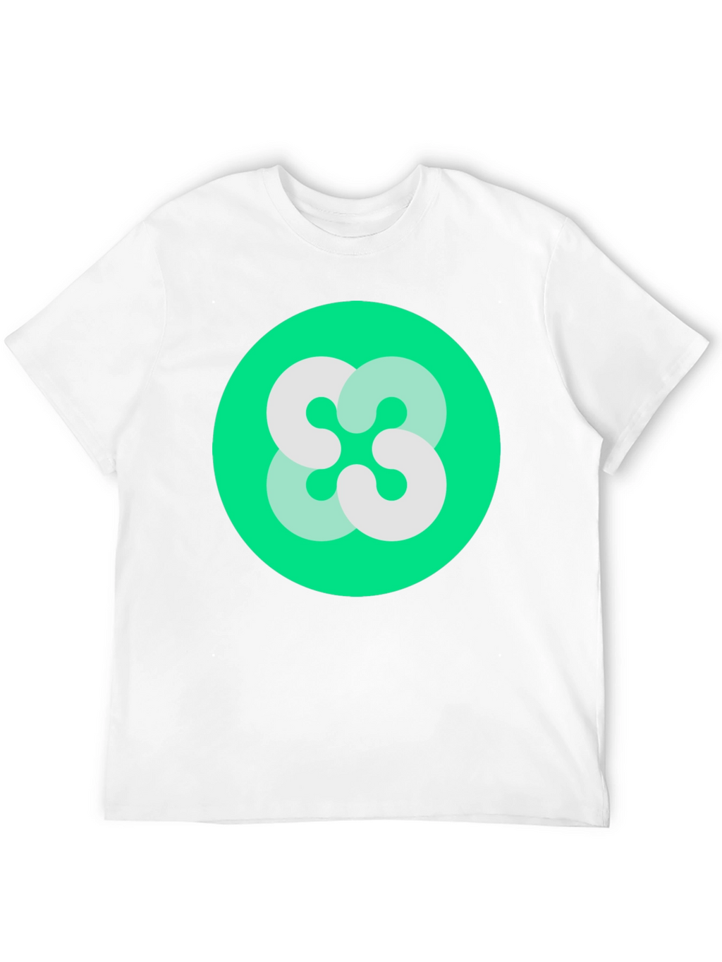 Abstract Logo Black T-Shirt