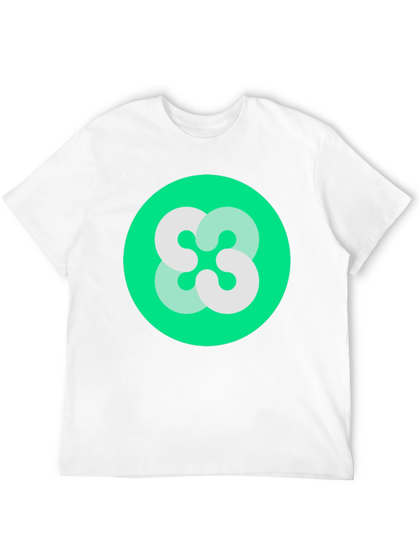 Abstract Logo Black T-Shirt