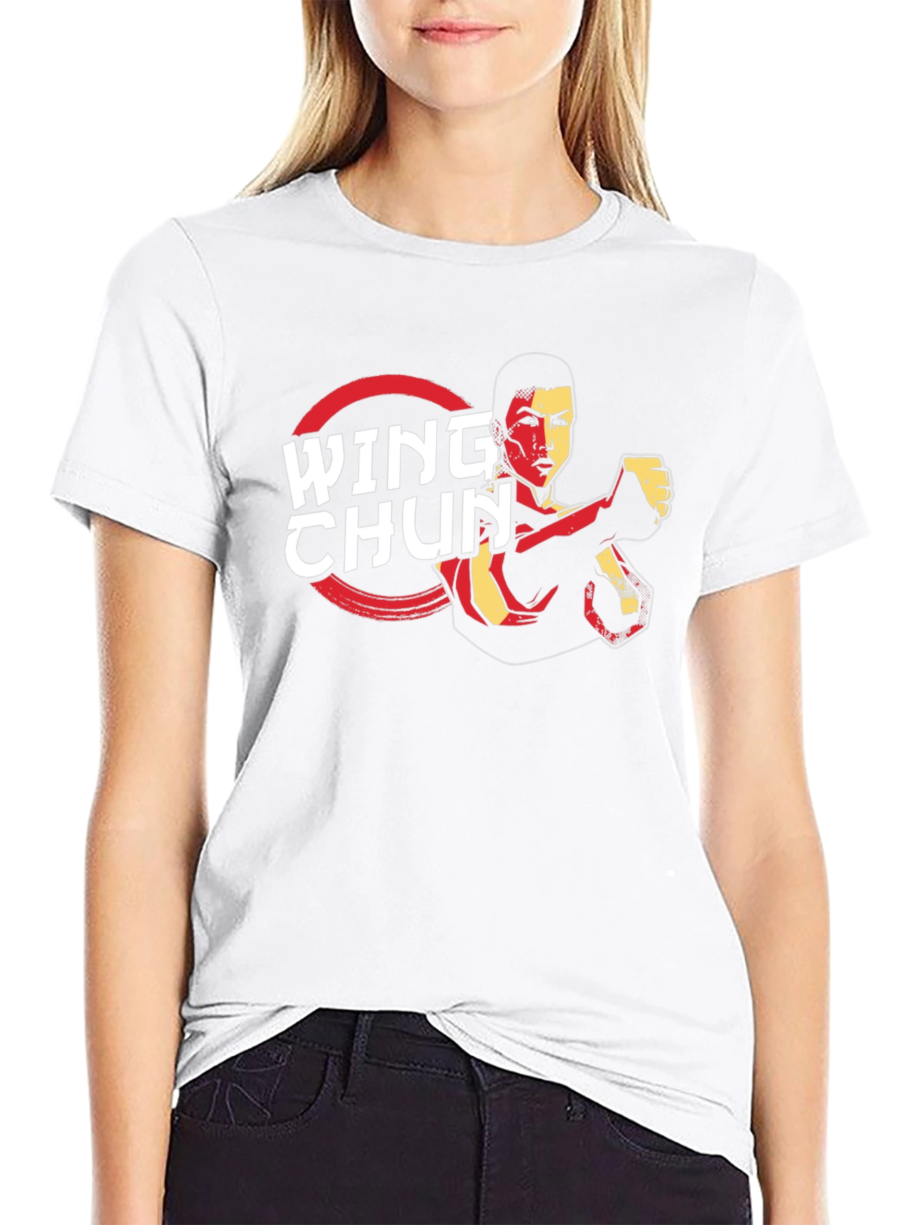 Wing Chun Martial Arts T-Shirt - Black