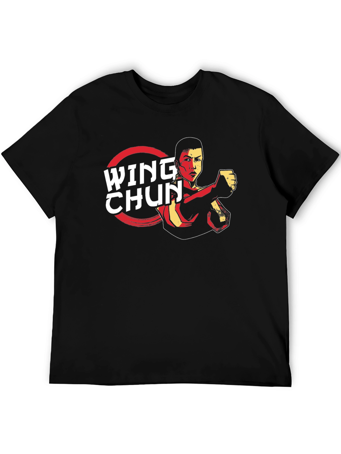 Wing Chun Martial Arts T-Shirt - Black
