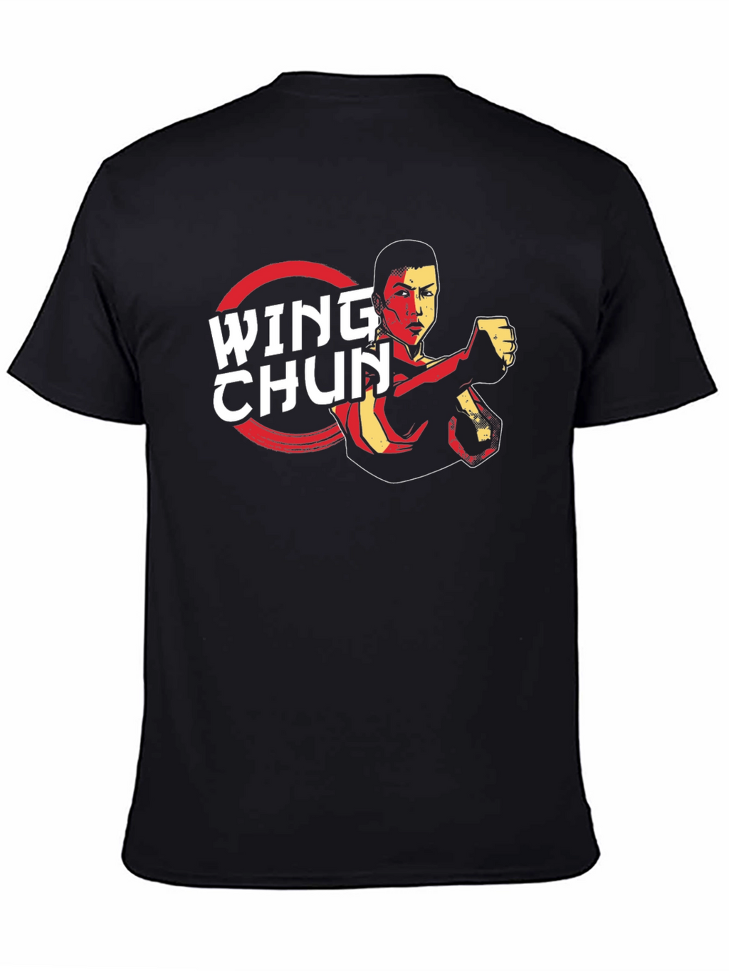 Wing Chun Martial Arts T-Shirt - Black
