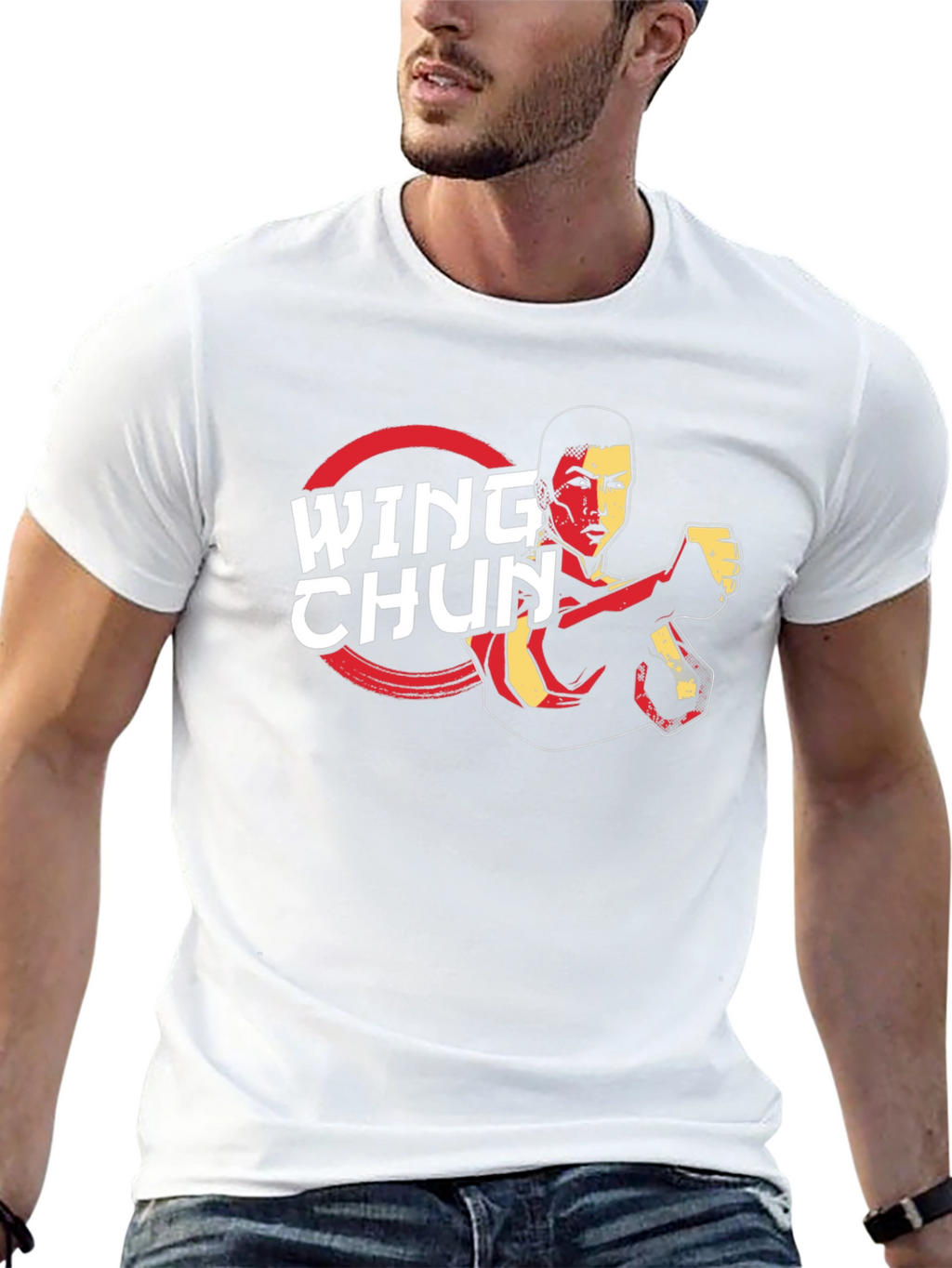 Wing Chun Martial Arts T-Shirt - Black