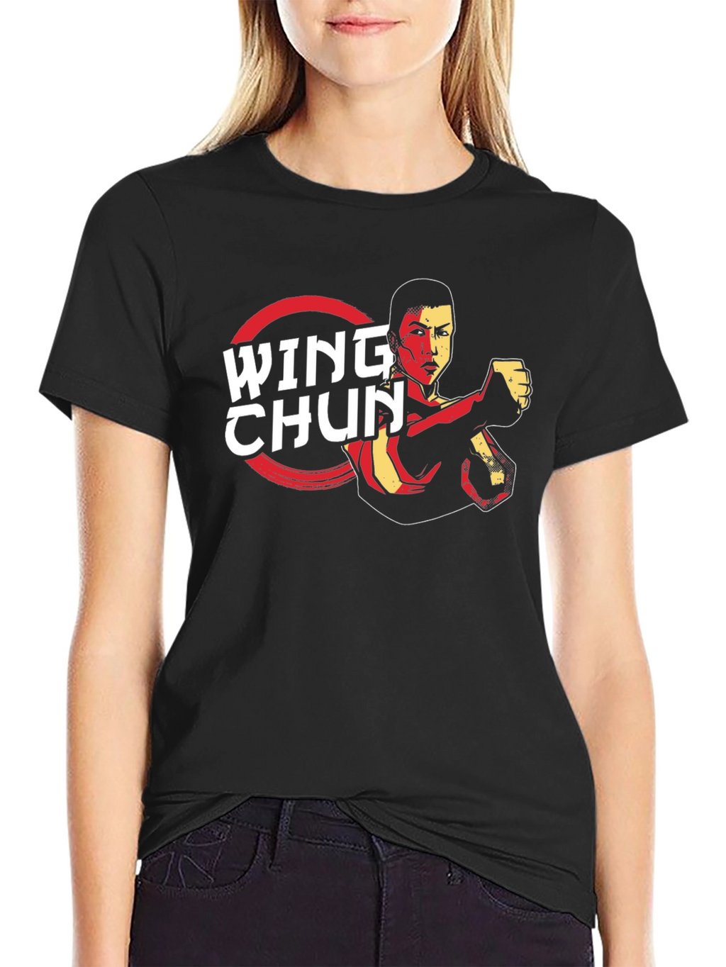 Wing Chun Martial Arts T-Shirt - Black