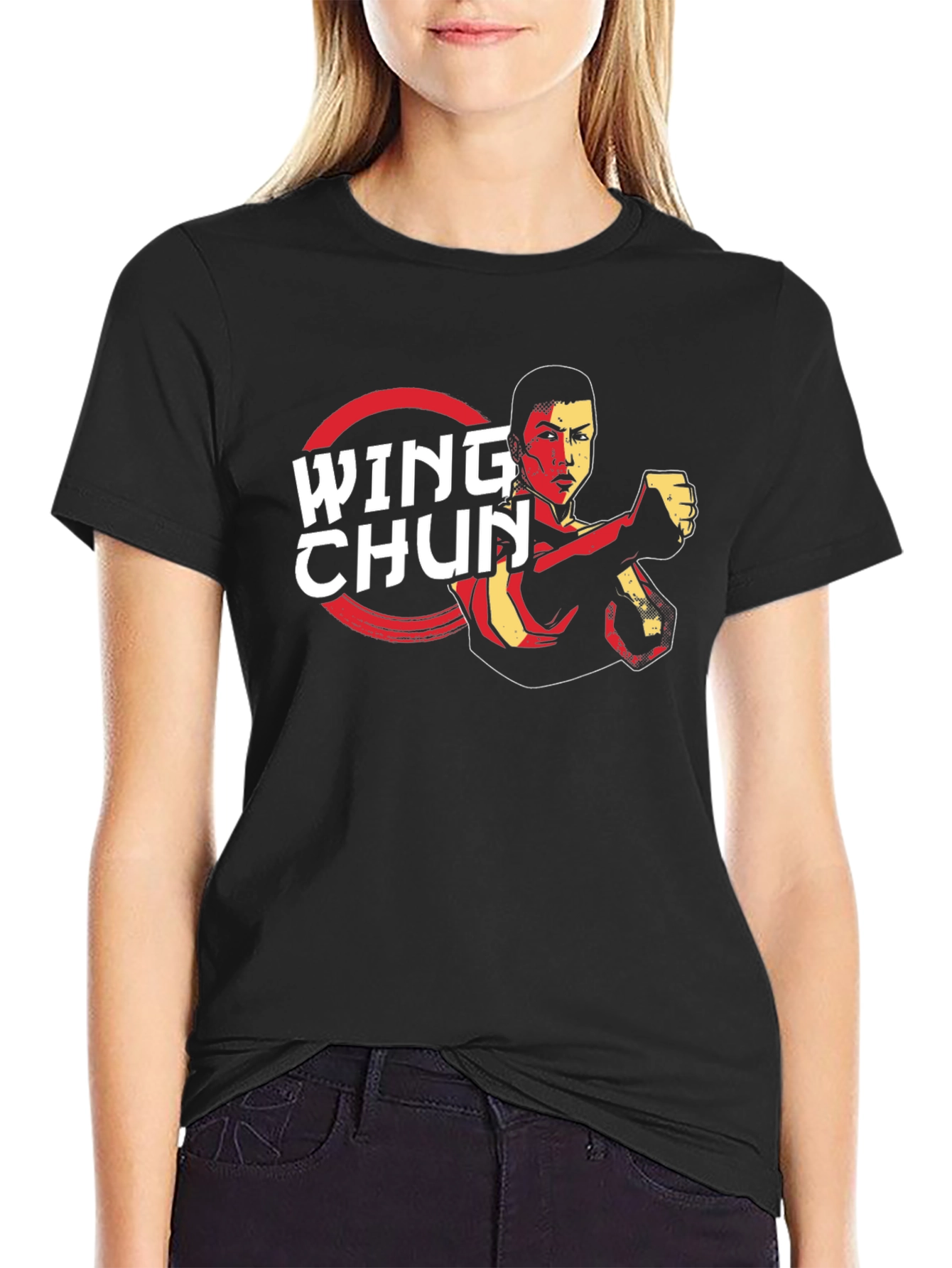 Wing Chun Martial Arts T-Shirt - Black