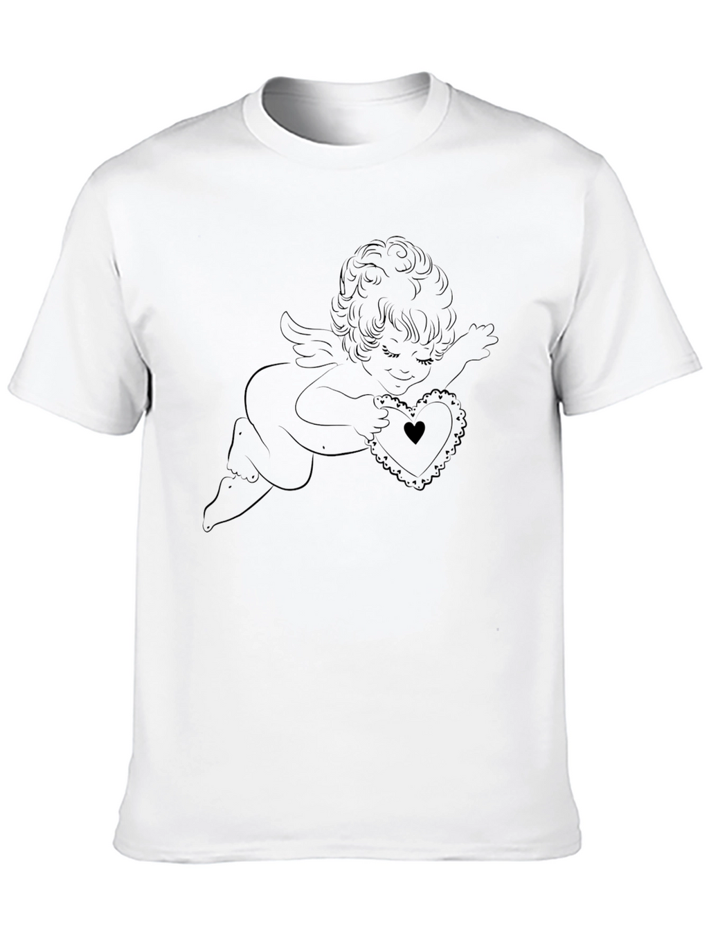 Cherub Heart Tee - Classic Style