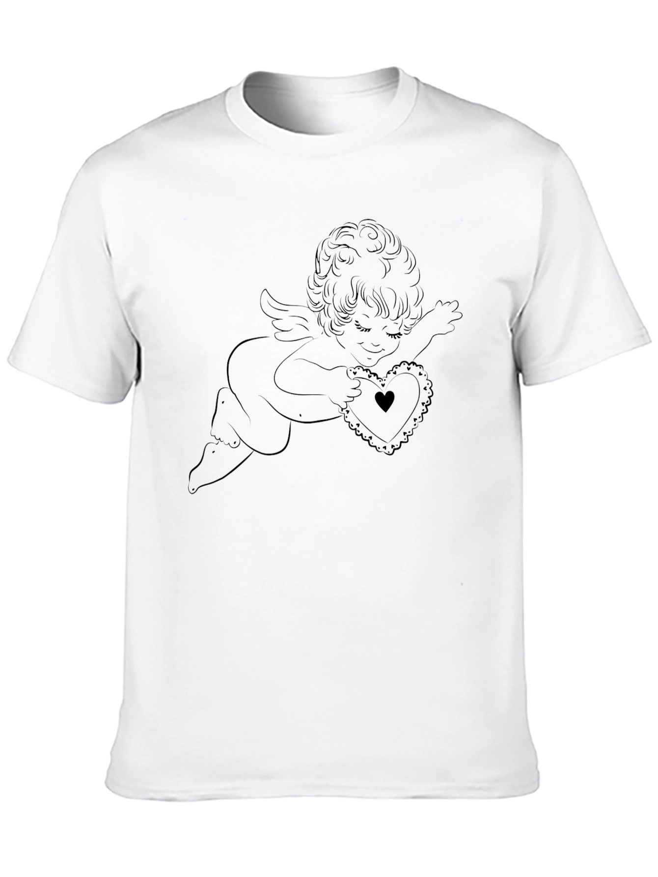 Cherub Heart Tee - Classic Style
