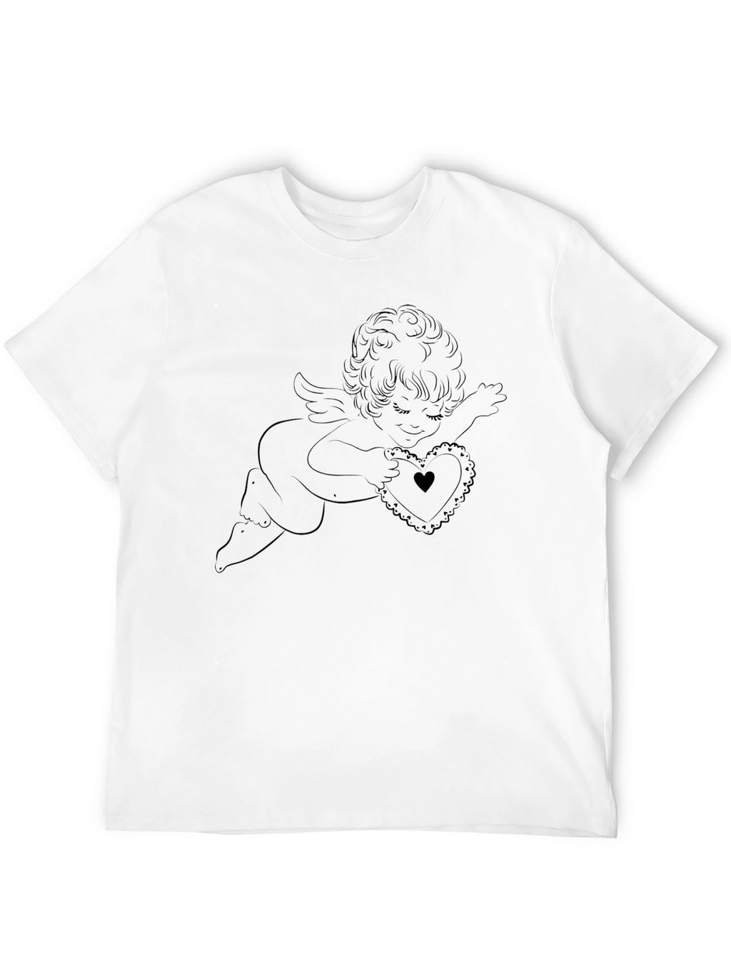 Cherub Heart Tee - Classic Style