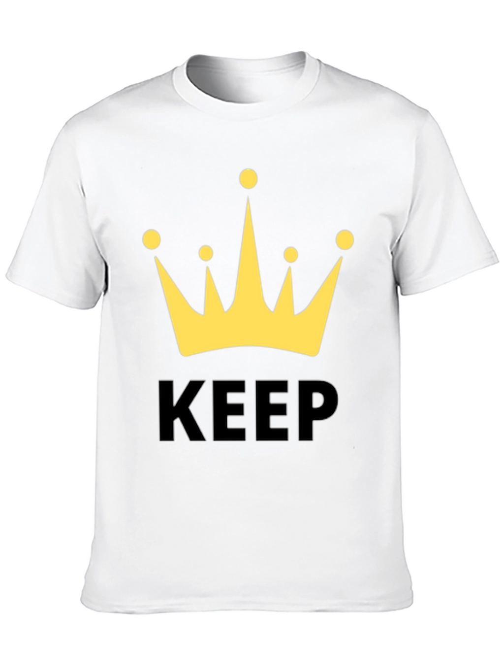 Keep Calm Crown Graphic Tee