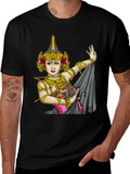 Balinese Dancer Graphic T-Shirt