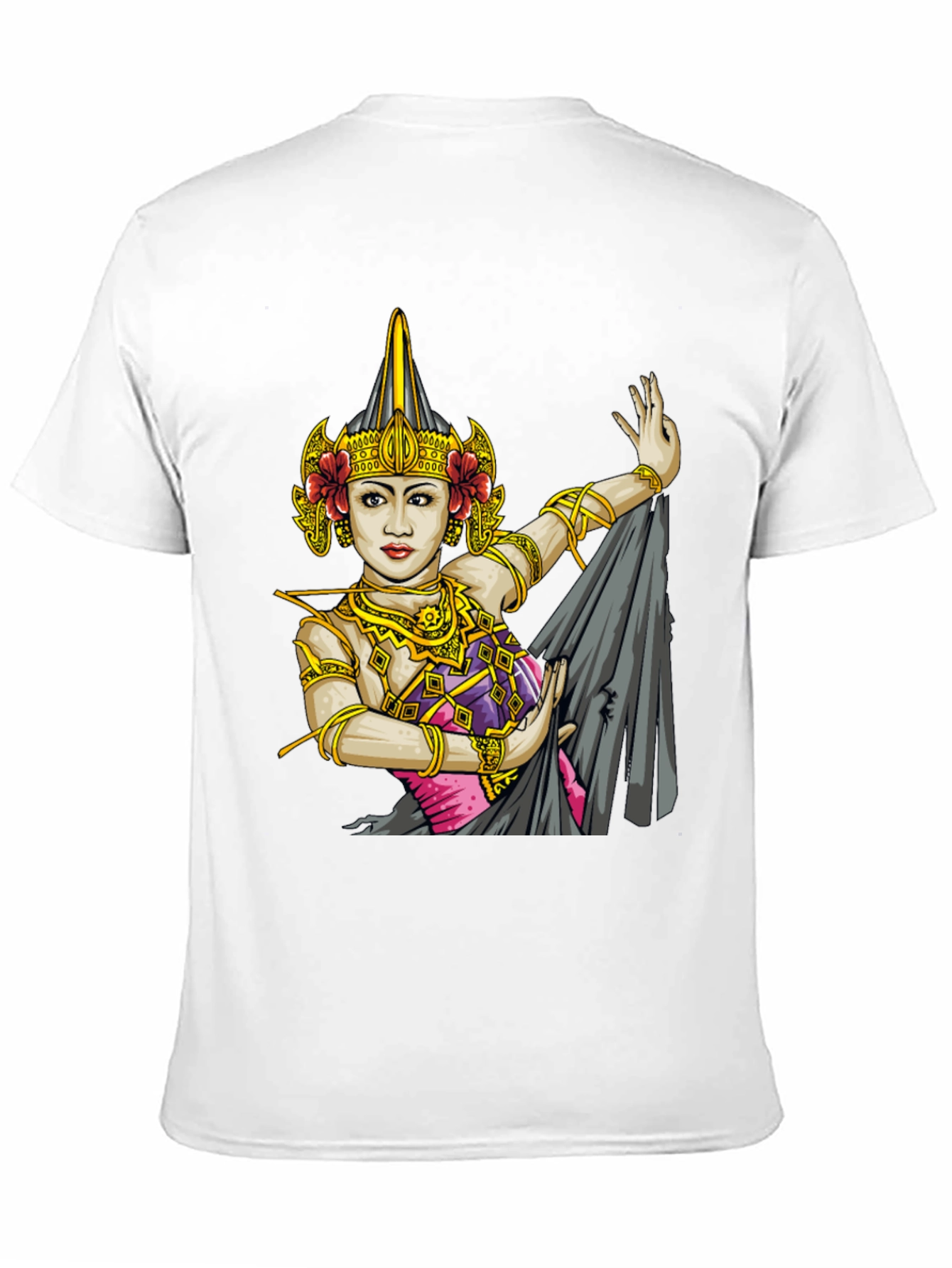 Balinese Dancer Graphic T-Shirt