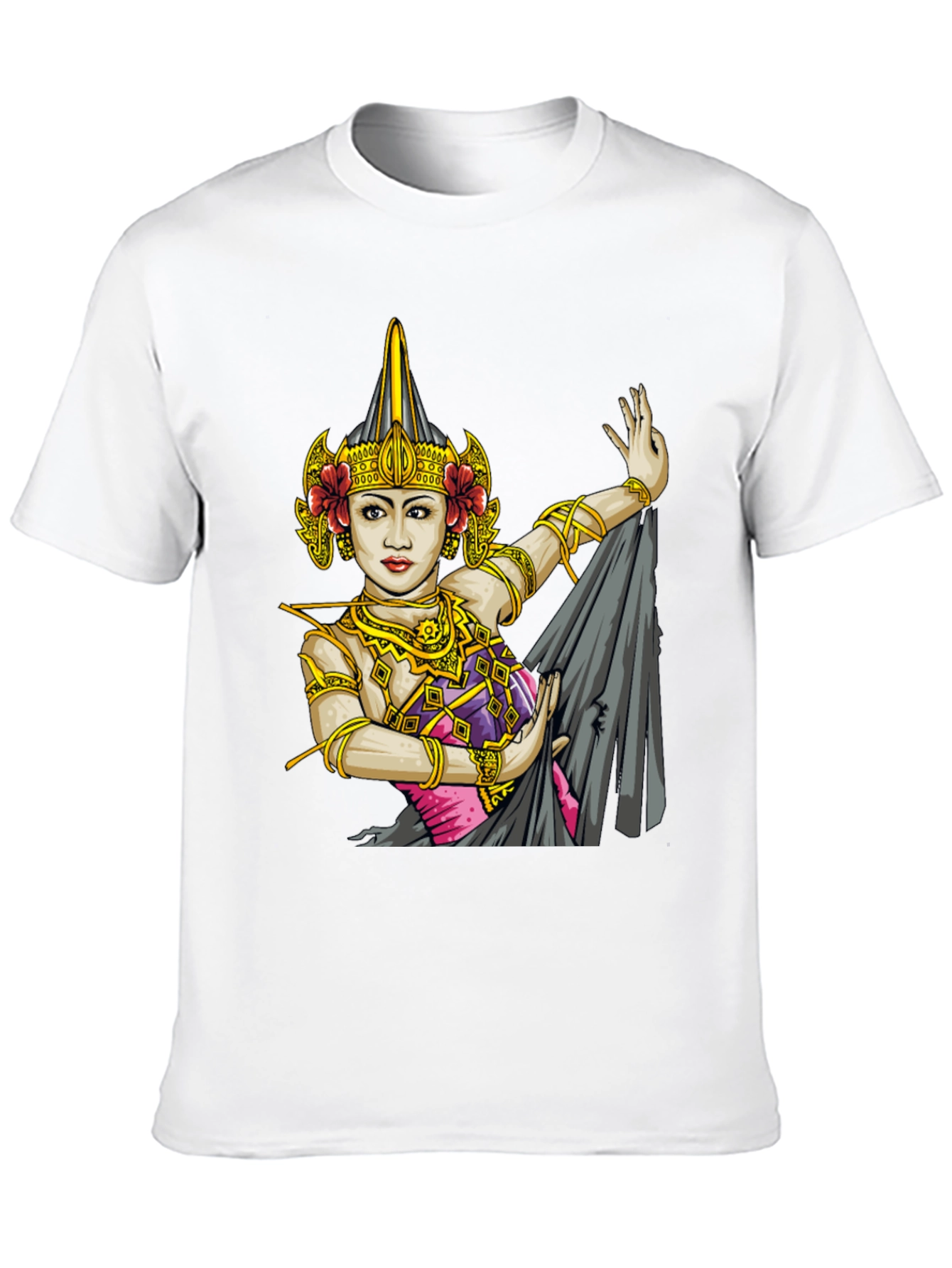 Balinese Dancer Graphic T-Shirt