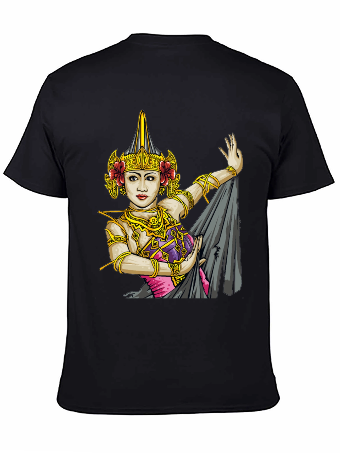 Balinese Dancer Graphic T-Shirt