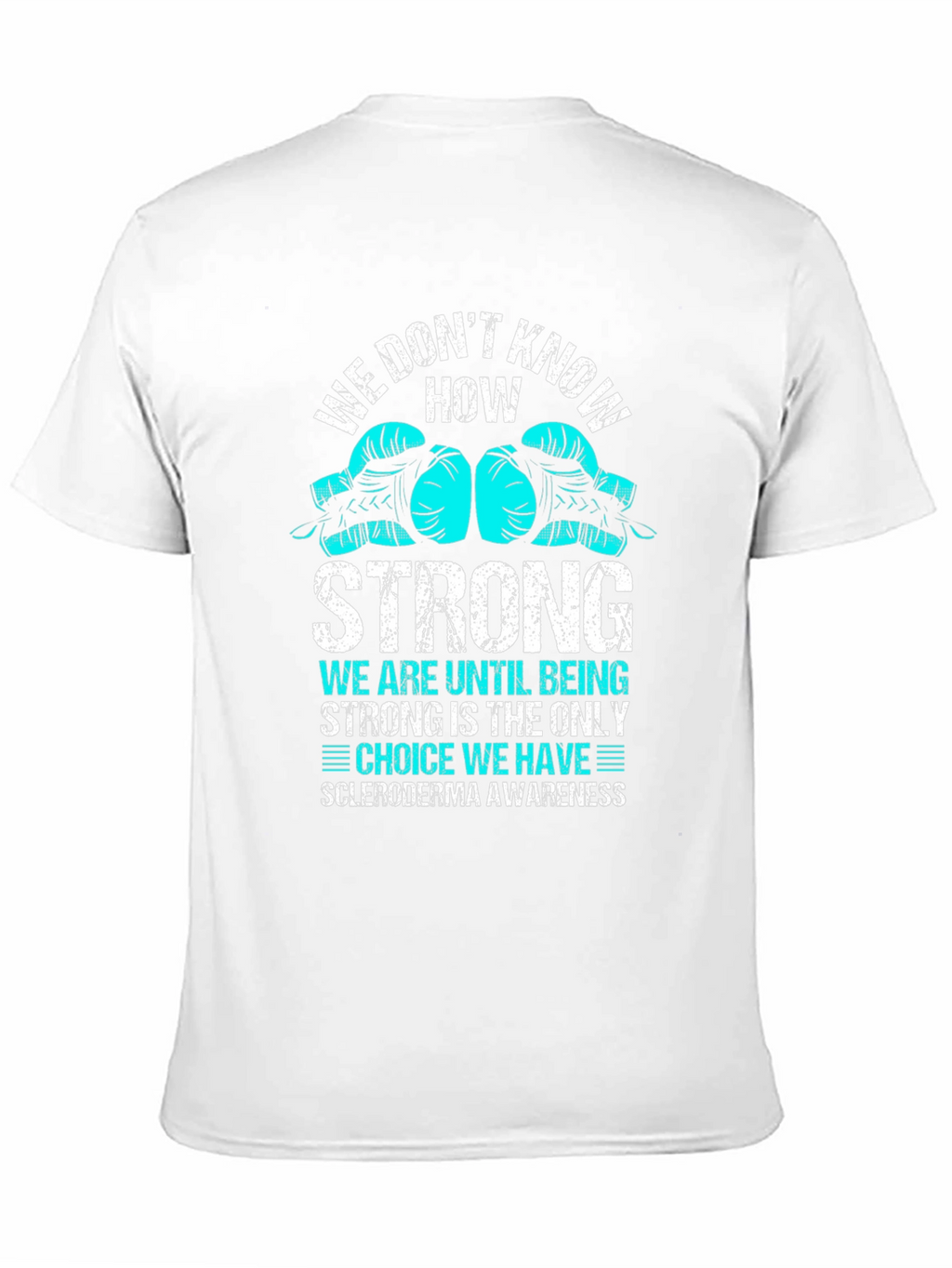 Scleroderma Awareness Boxing Glove T-Shirt