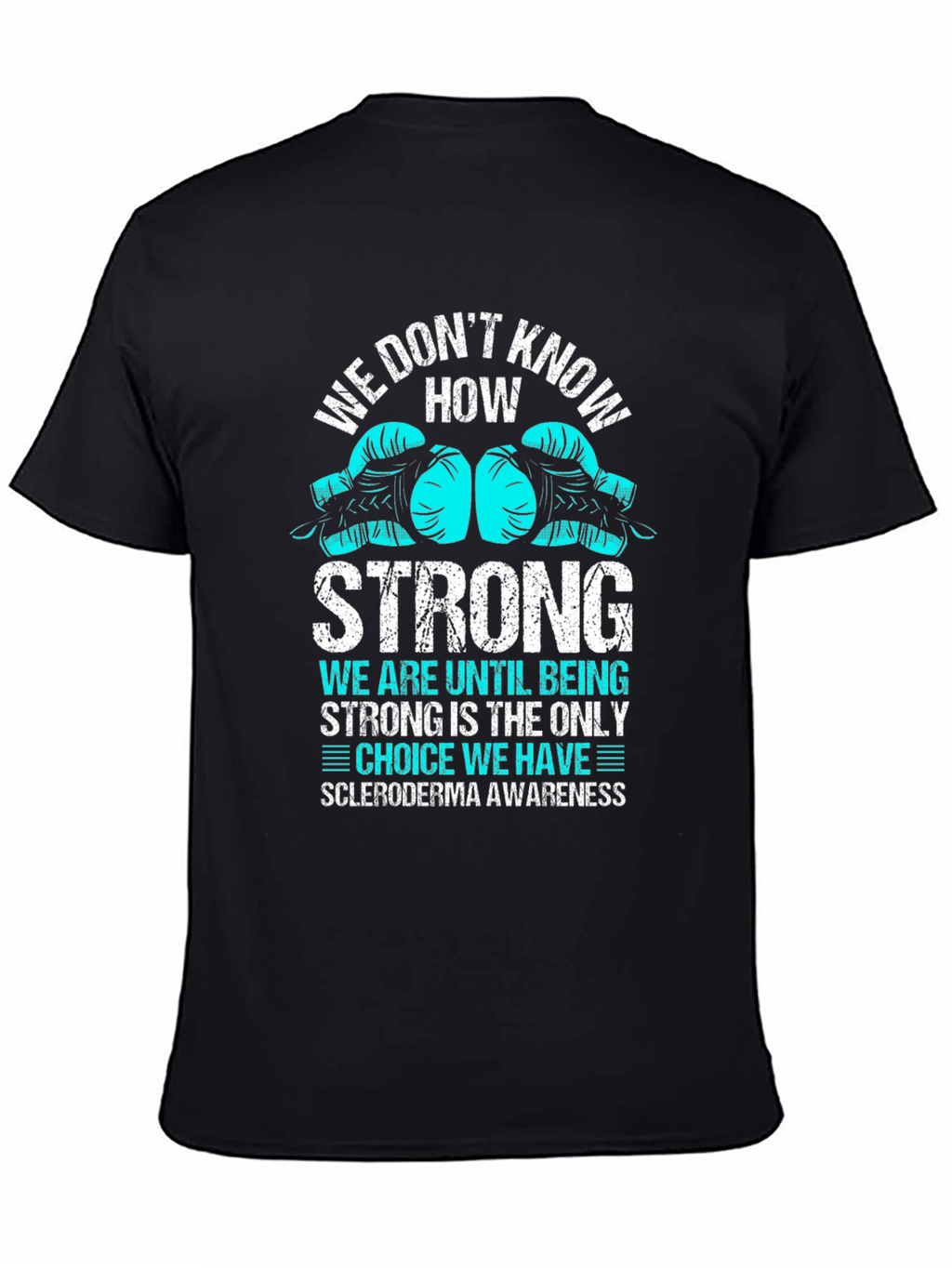 Scleroderma Awareness Boxing Glove T-Shirt